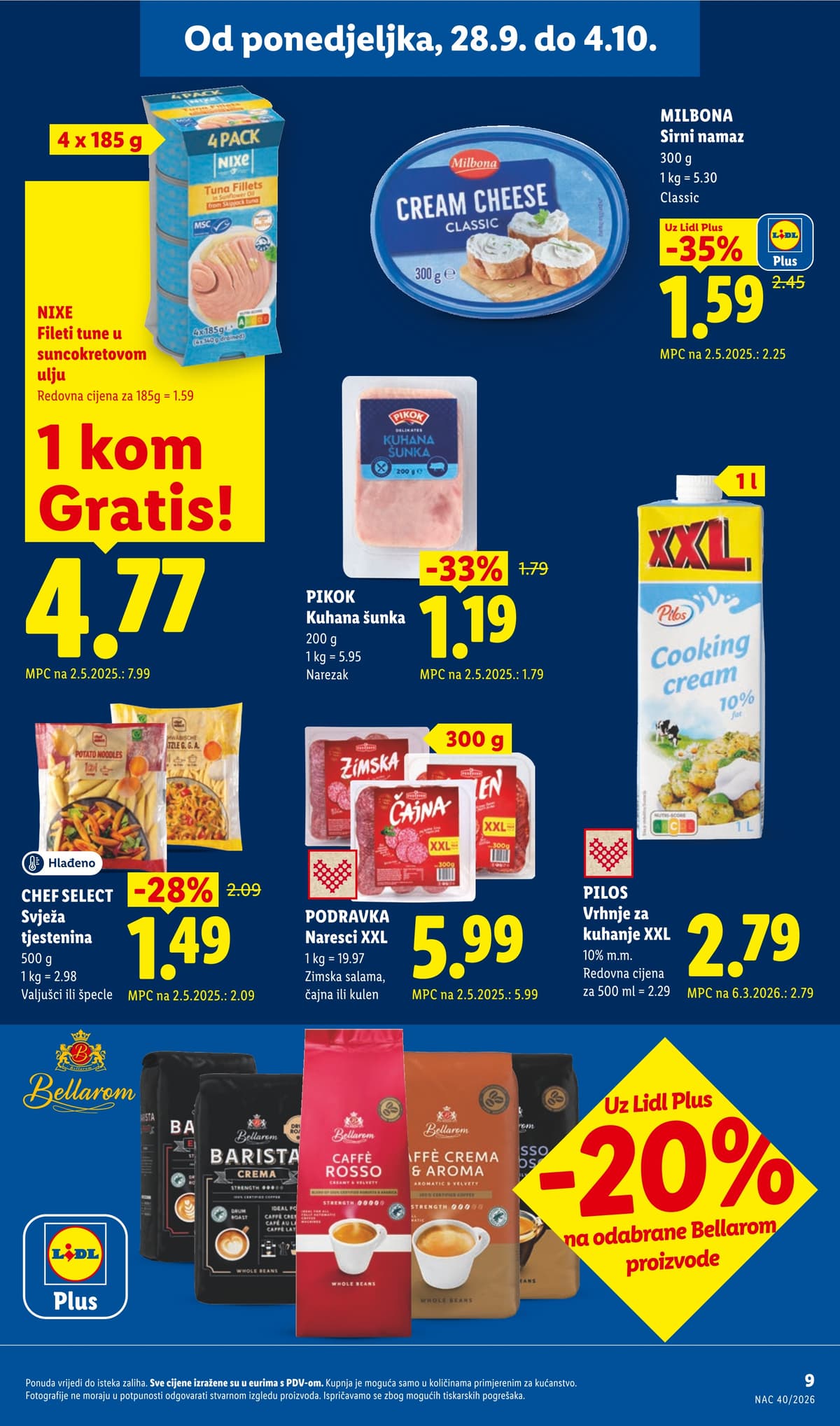 Stranica 9. Lidl kataloga - Tjedna Akcija od 28.09.2026.