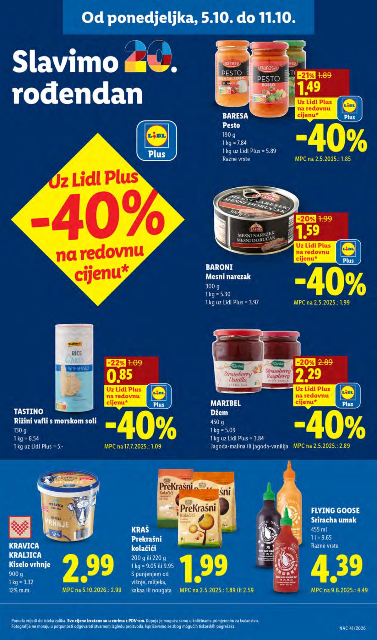 Stranica 13. Lidl kataloga - Tjedna Akcija od 05.10.2026.