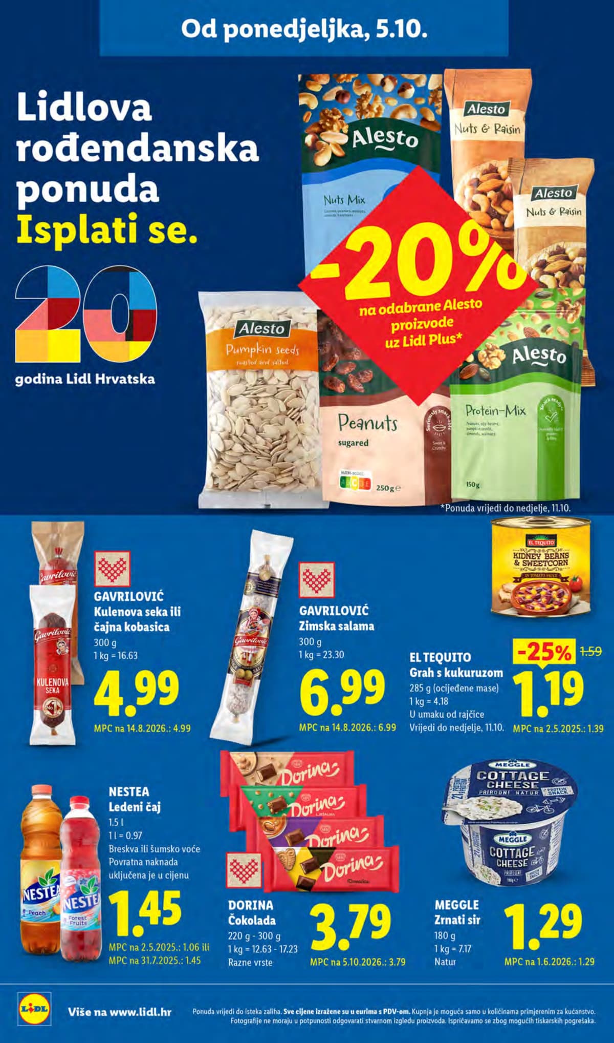 Stranica 14. Lidl kataloga - Tjedna Akcija od 05.10.2026.
