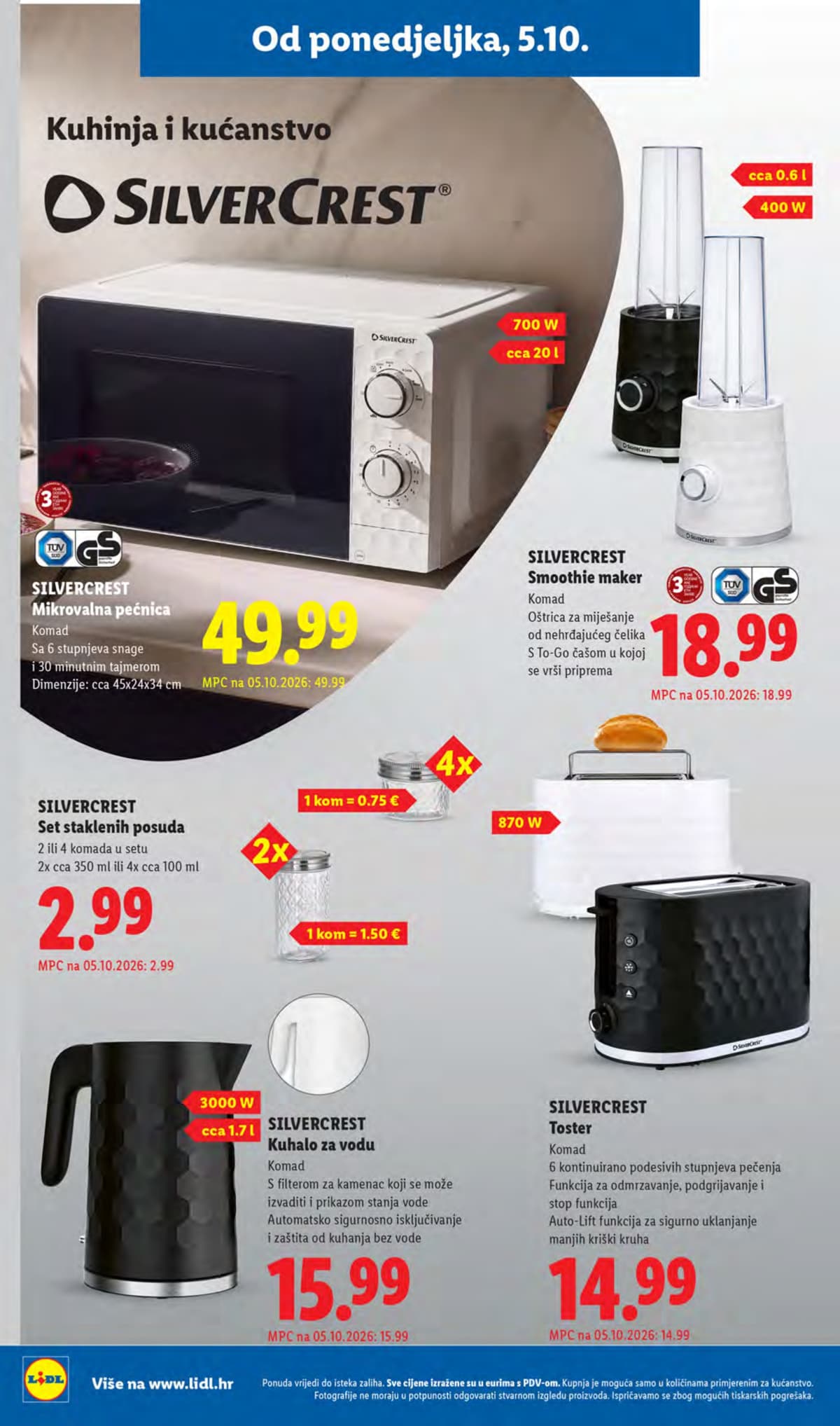 Stranica 34. Lidl kataloga - Tjedna Akcija od 05.10.2026.