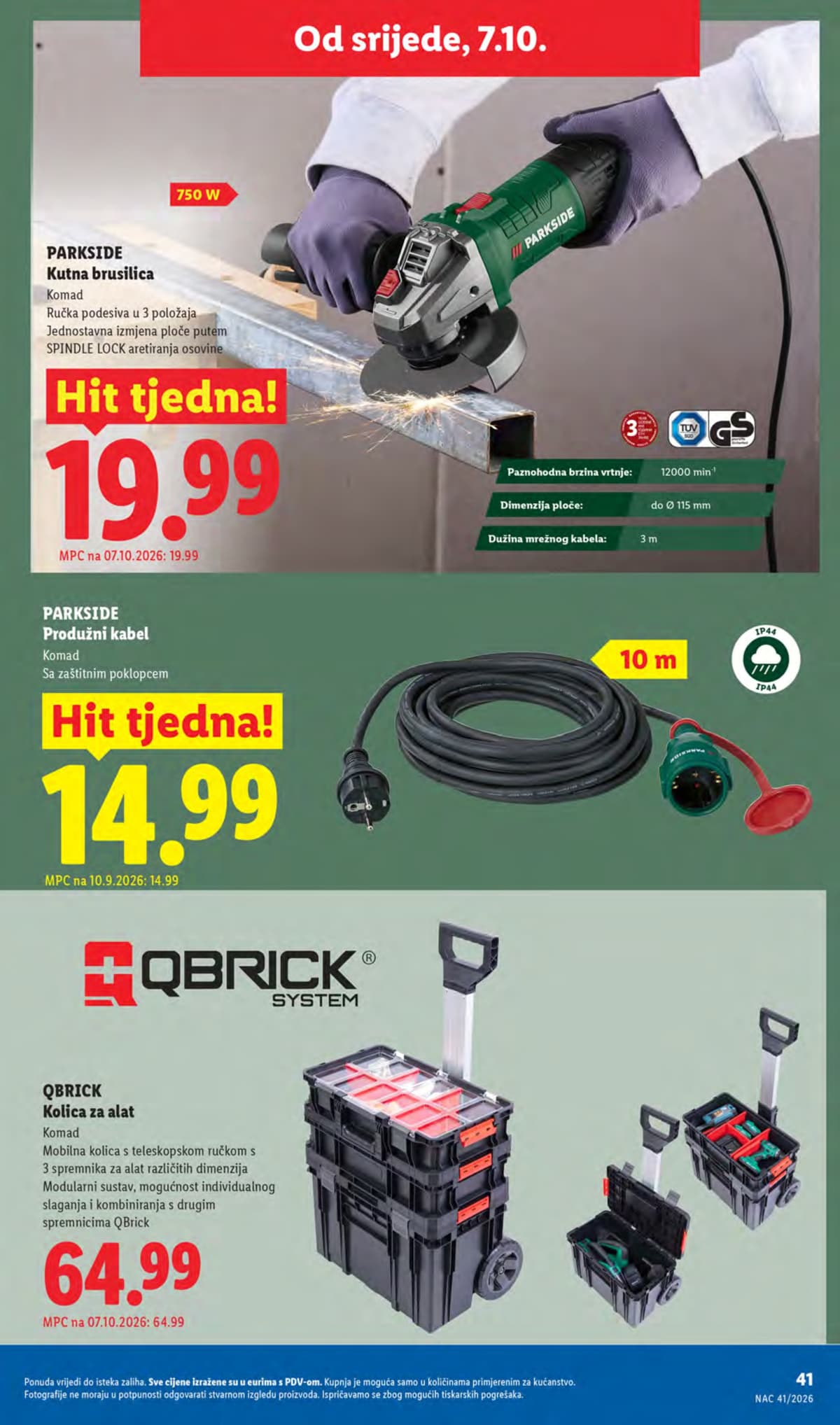 Stranica 41. Lidl kataloga - Tjedna Akcija od 05.10.2026.
