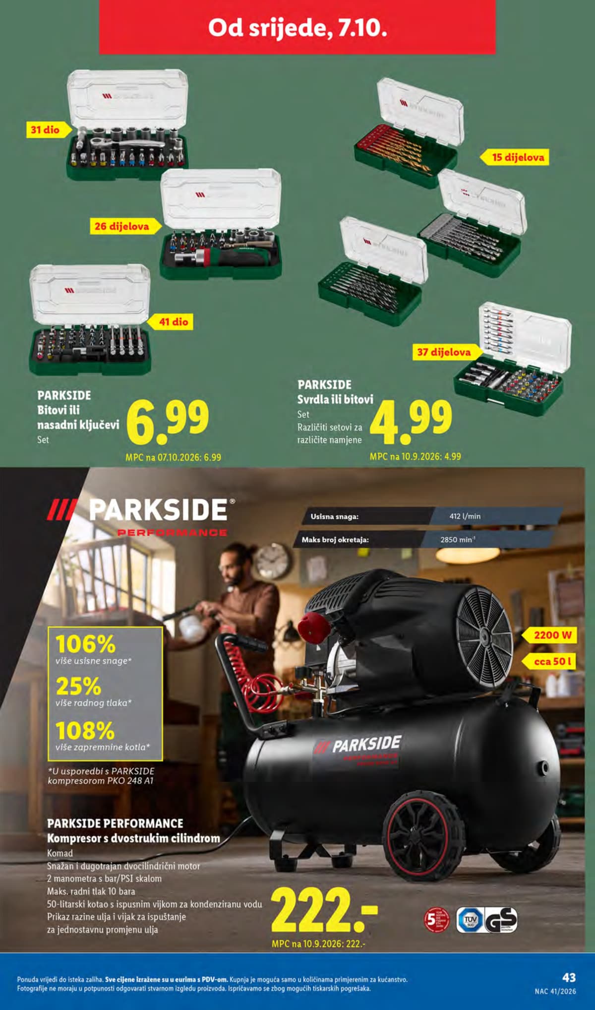 Stranica 43. Lidl kataloga - Tjedna Akcija od 05.10.2026.