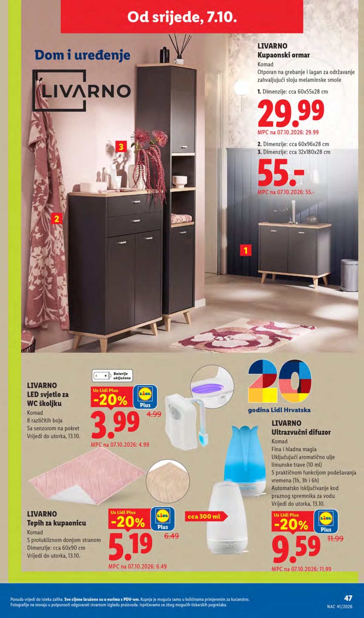 Stranica 47. Lidl kataloga - Tjedna Akcija od 05.10.2026.