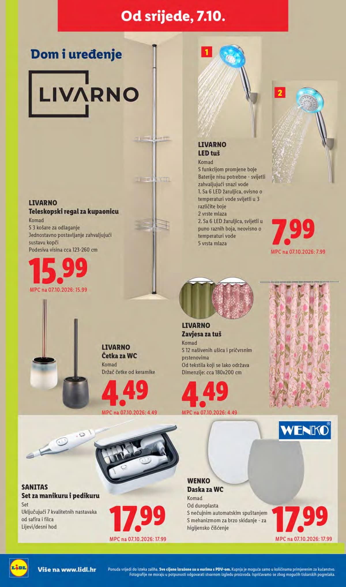 Stranica 48. Lidl kataloga - Tjedna Akcija od 05.10.2026.
