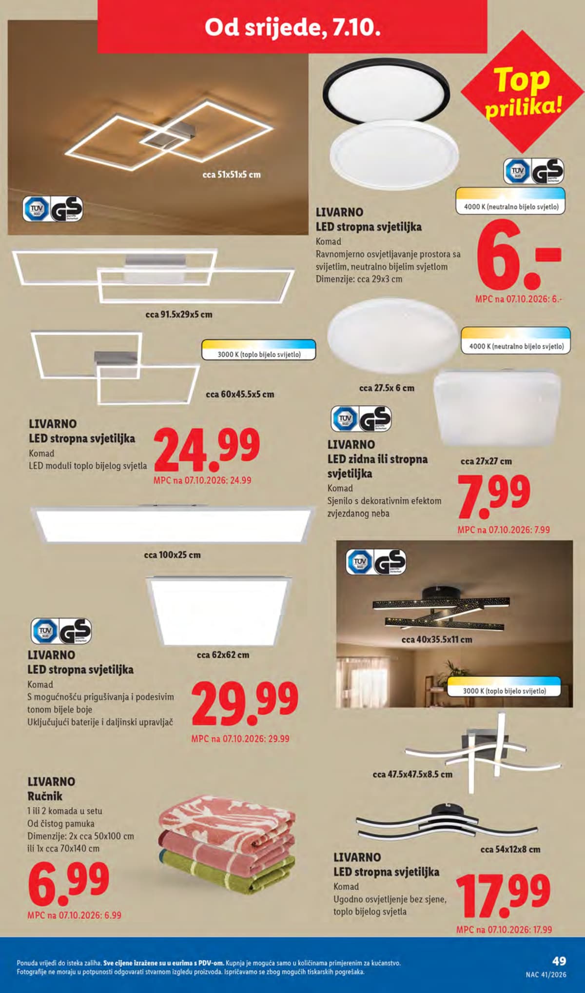 Stranica 49. Lidl kataloga - Tjedna Akcija od 05.10.2026.