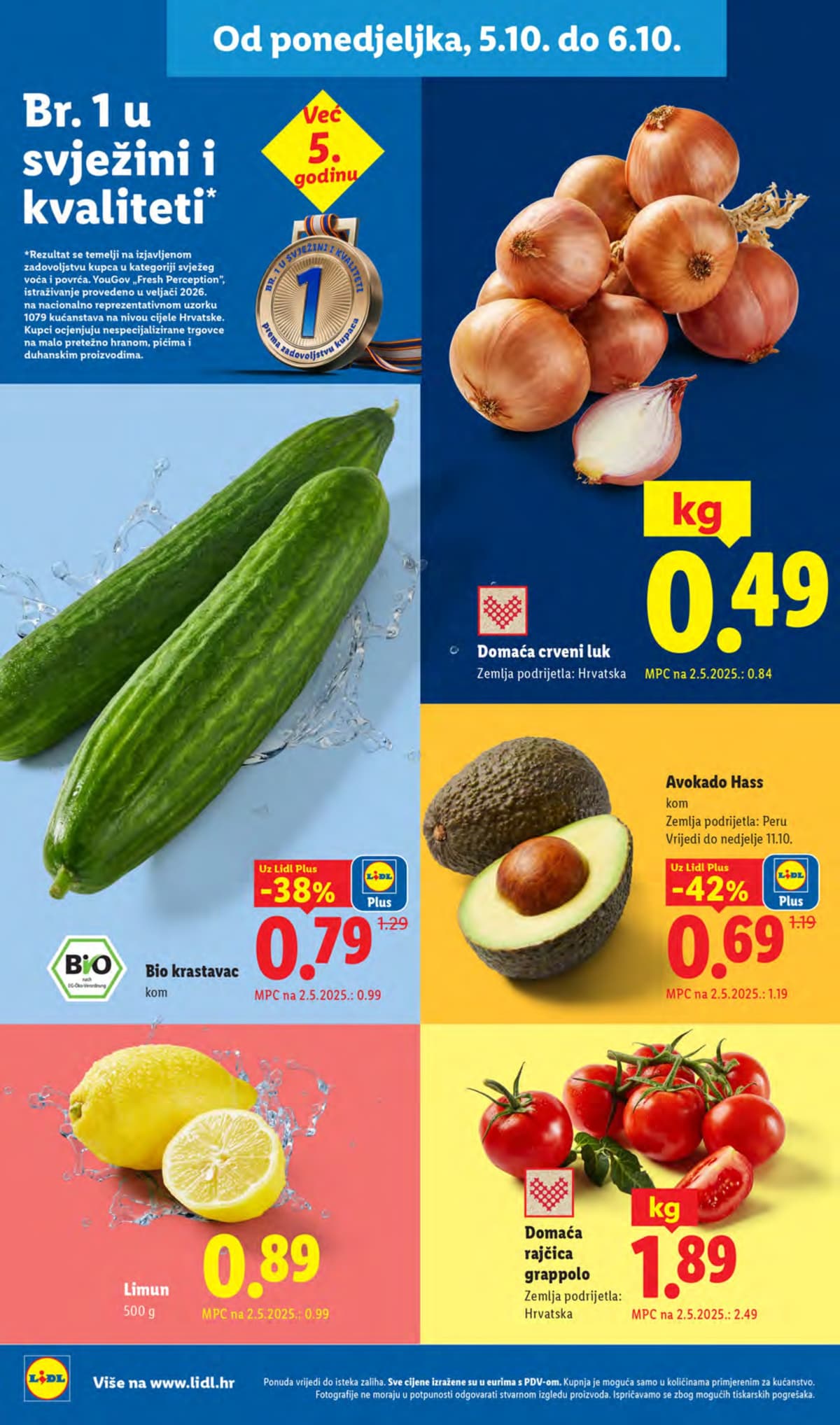 Stranica 6. Lidl kataloga - Tjedna Akcija od 05.10.2026.