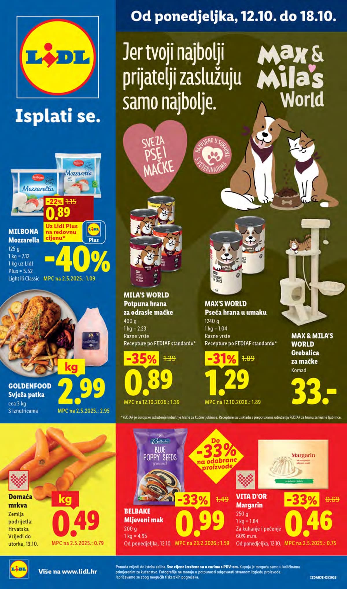 Stranica 1. Lidl kataloga - Tjedna Akcija