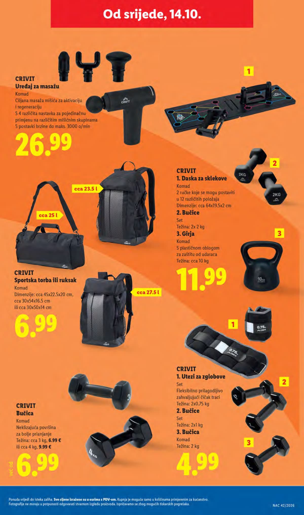 Stranica 51. Lidl kataloga - Tjedna Akcija od 16.10.2026.