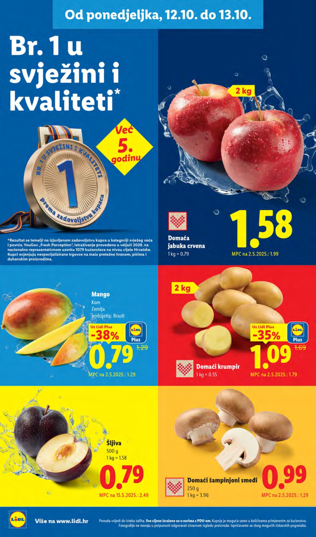 Stranica 6. Lidl kataloga - Tjedna Akcija od 16.10.2026.