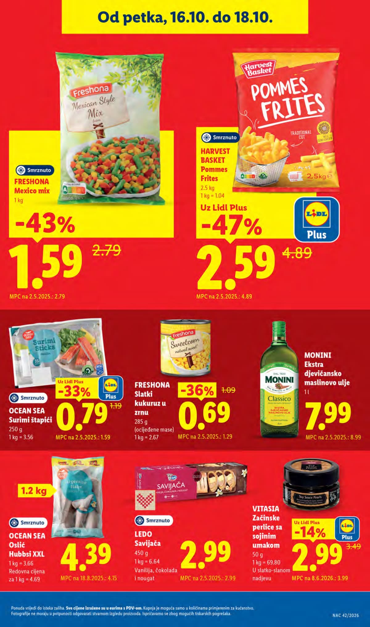 Stranica 71. Lidl kataloga - Tjedna Akcija od 16.10.2026.