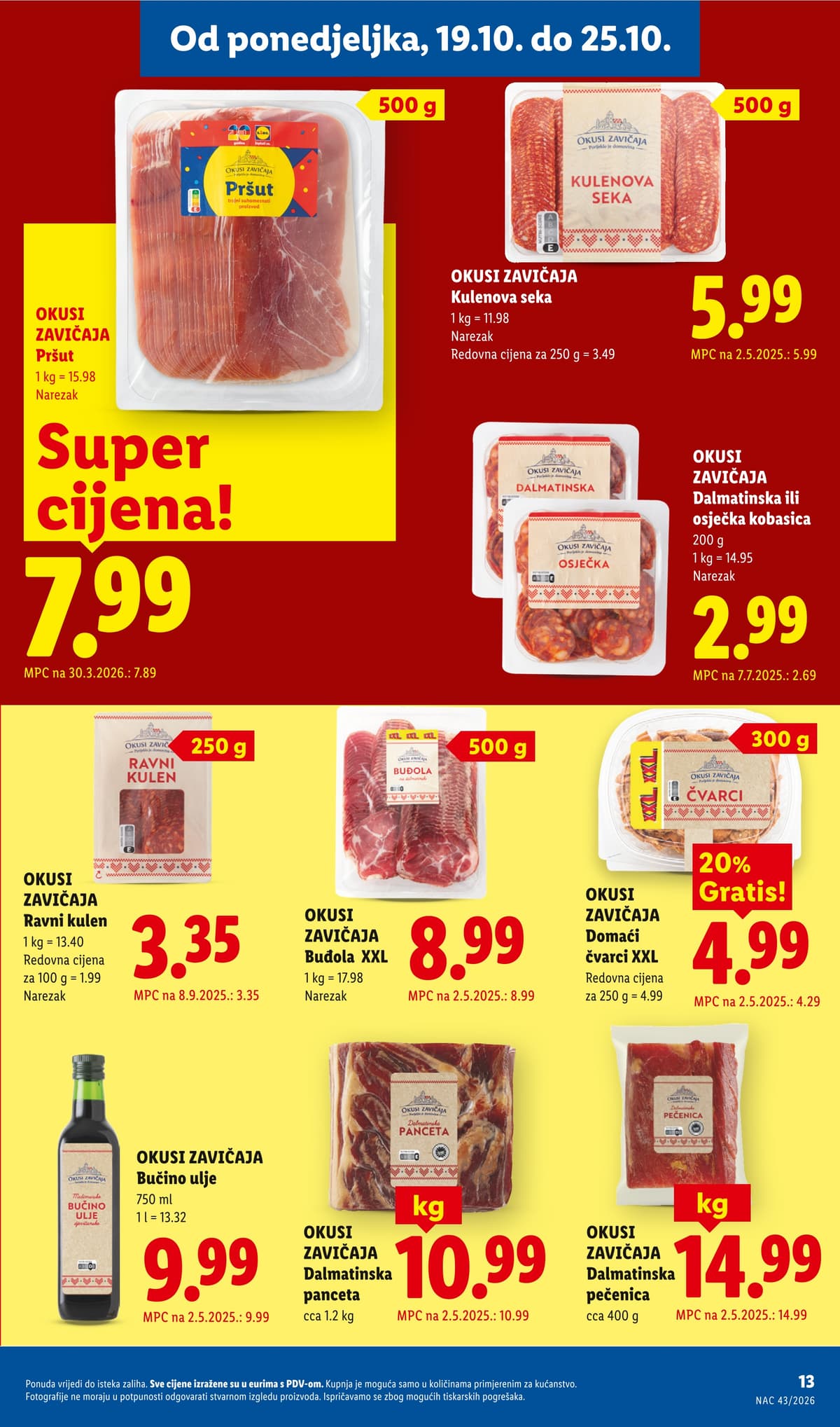 Stranica 13. Lidl kataloga - Tjedna Akcija od 16.10.2026.