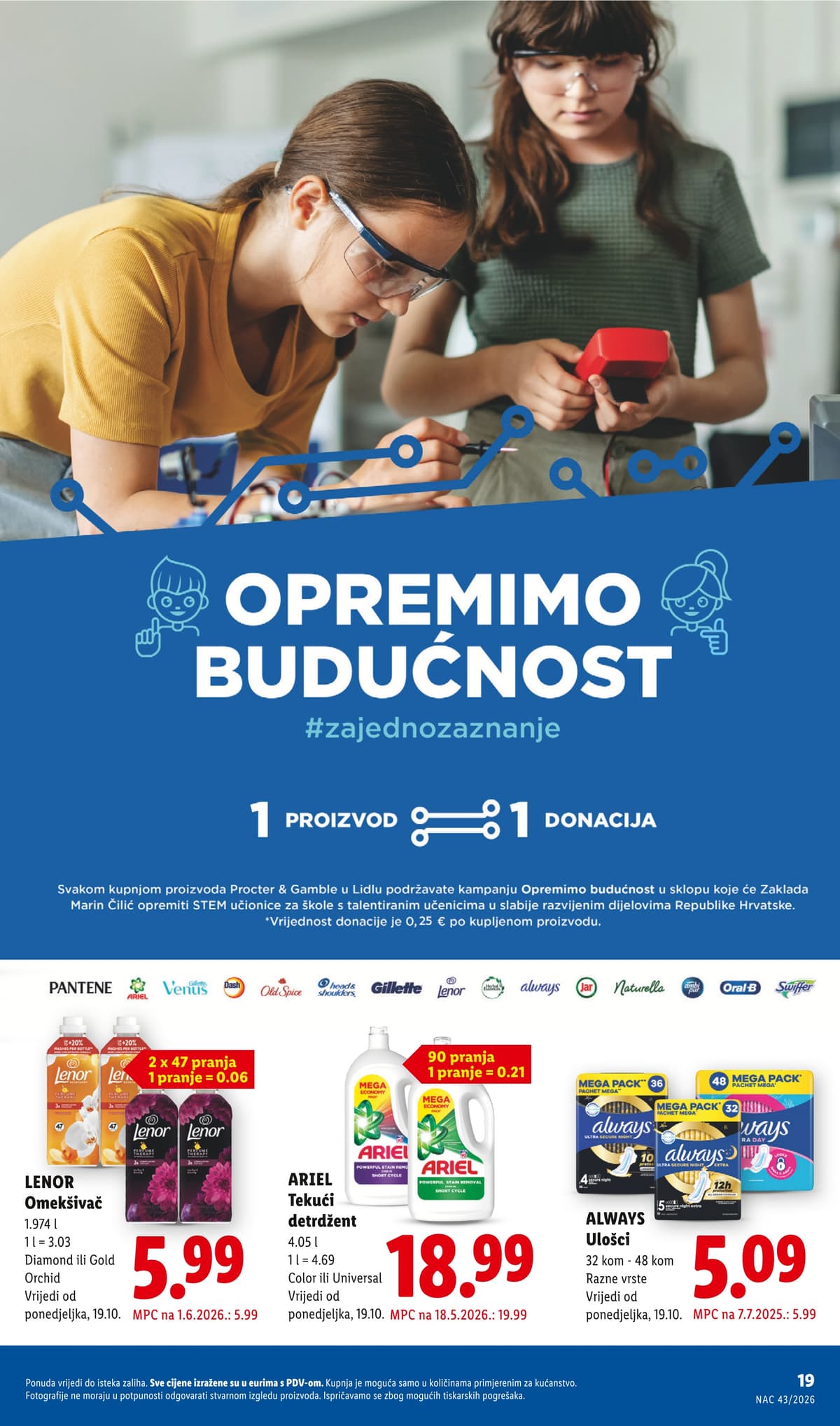 Stranica 19. Lidl kataloga - Tjedna Akcija od 16.10.2026.