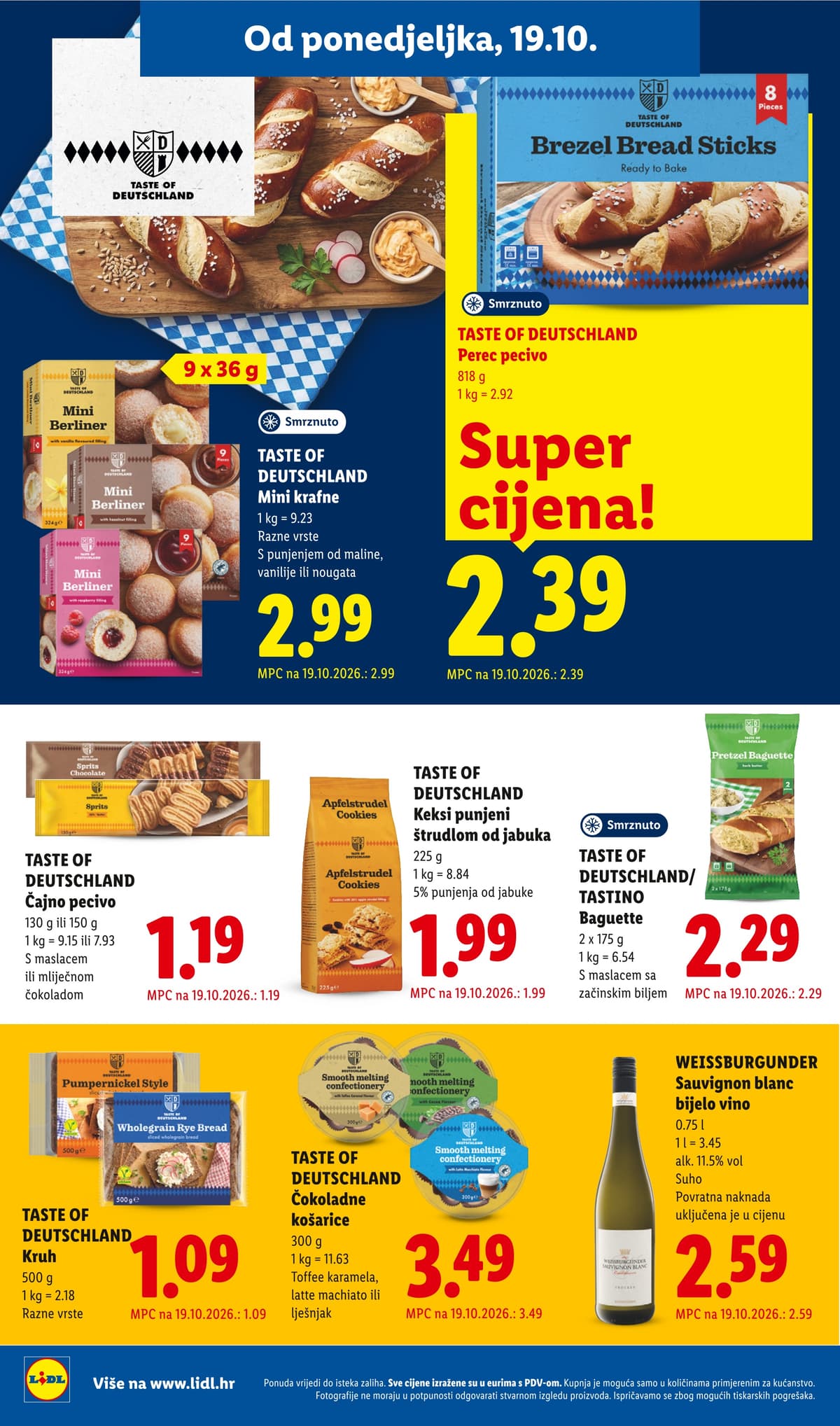 Stranica 22. Lidl kataloga - Tjedna Akcija od 16.10.2026.