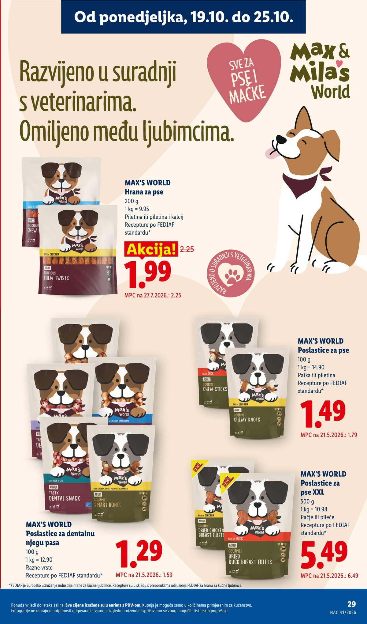 Stranica 29. Lidl kataloga - Tjedna Akcija od 16.10.2026.