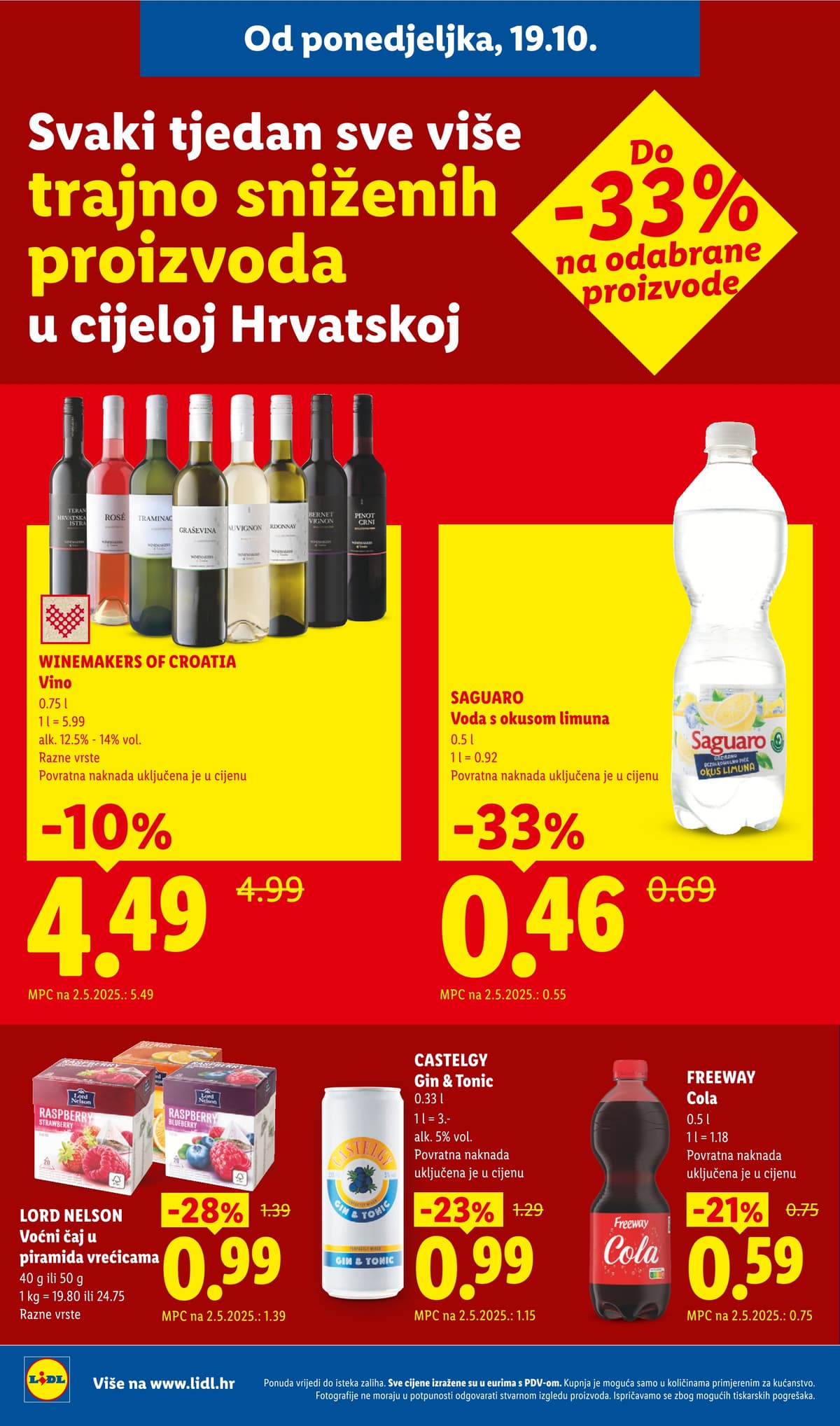Stranica 4. Lidl kataloga - Tjedna Akcija od 16.10.2026.