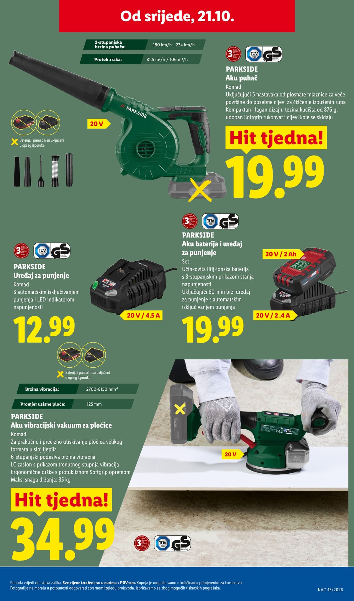 Stranica 43. Lidl kataloga - Tjedna Akcija od 16.10.2026.