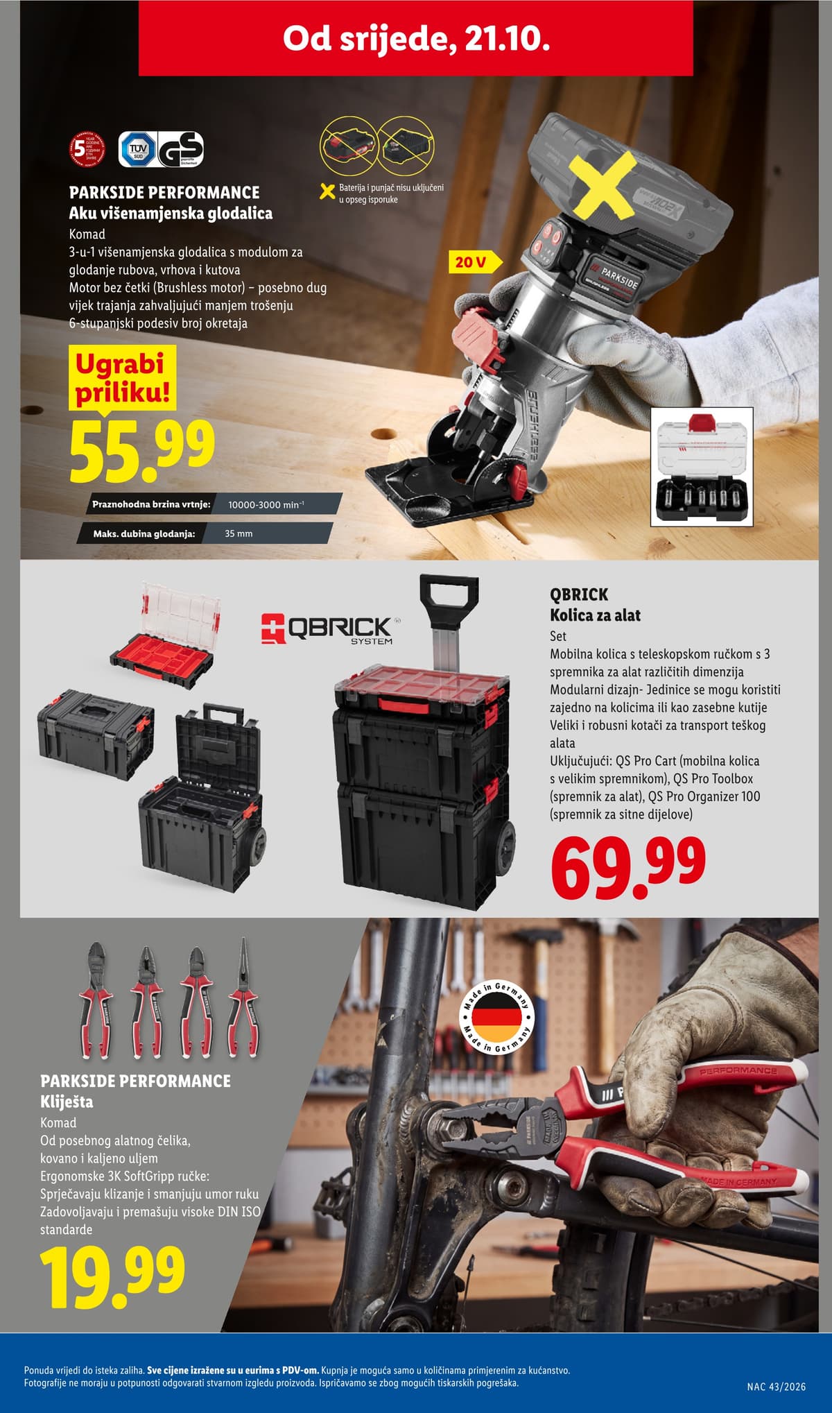 Stranica 47. Lidl kataloga - Tjedna Akcija od 16.10.2026.