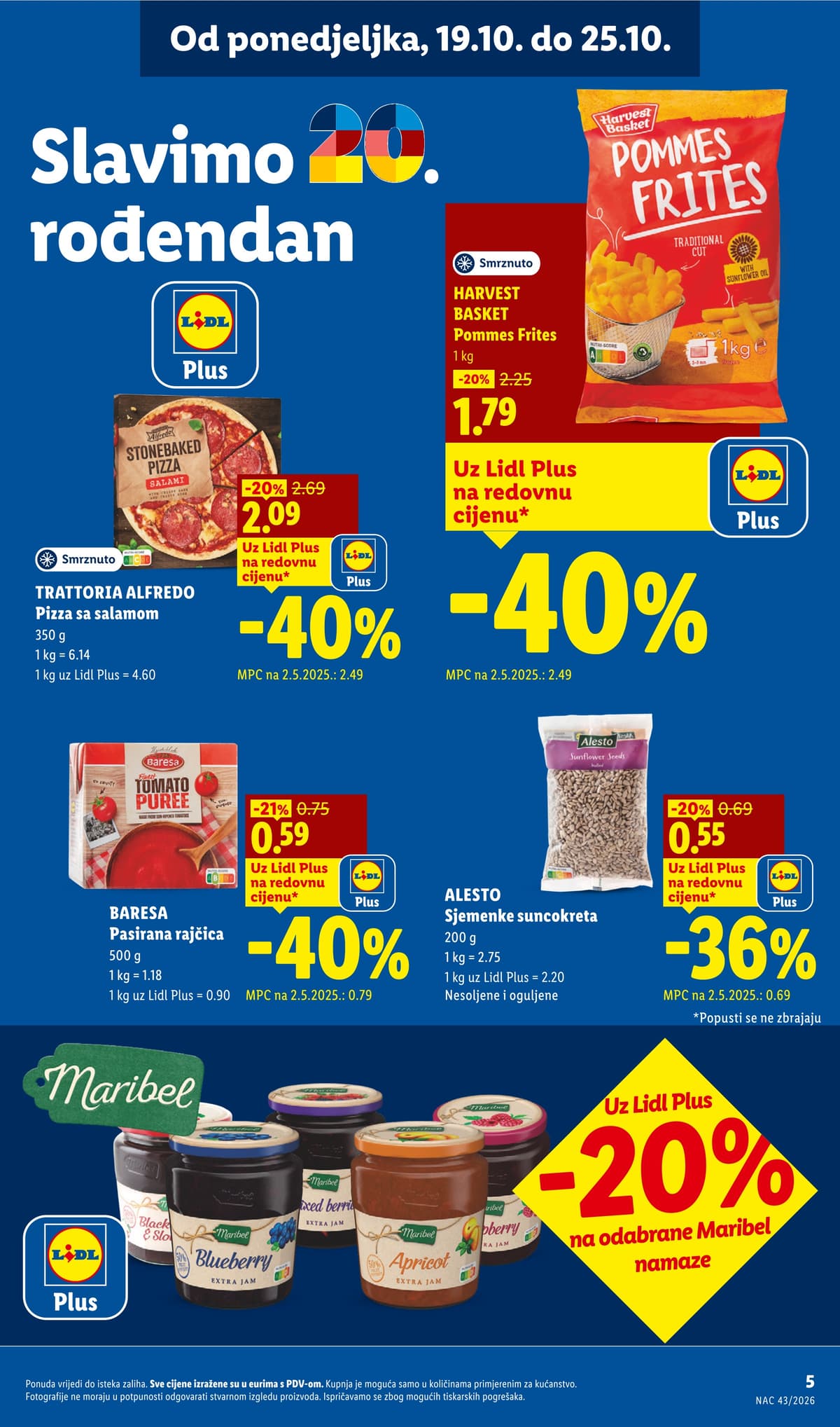 Stranica 5. Lidl kataloga - Tjedna Akcija od 16.10.2026.