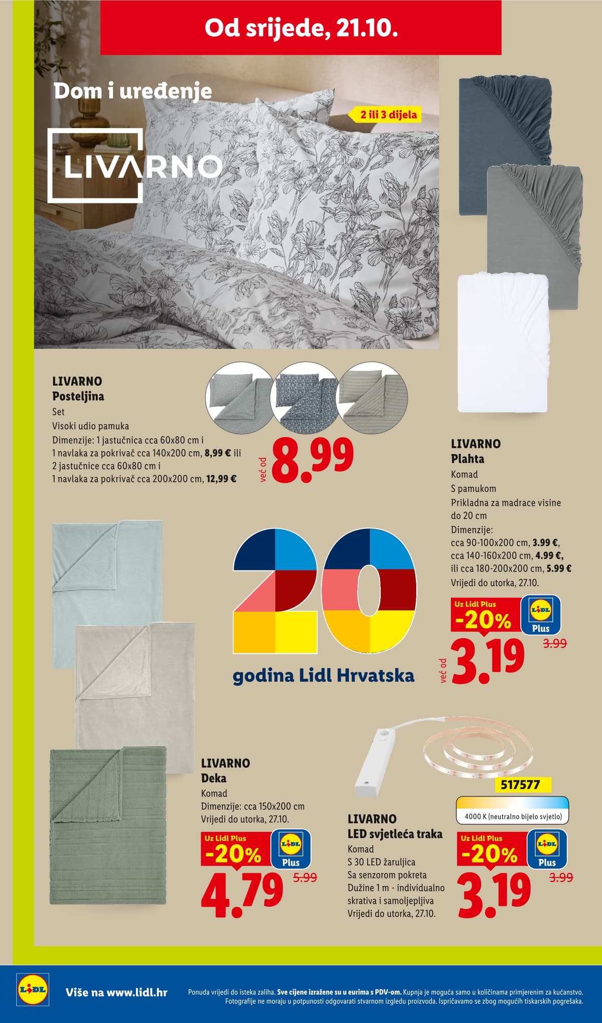 Stranica 50. Lidl kataloga - Tjedna Akcija od 16.10.2026.
