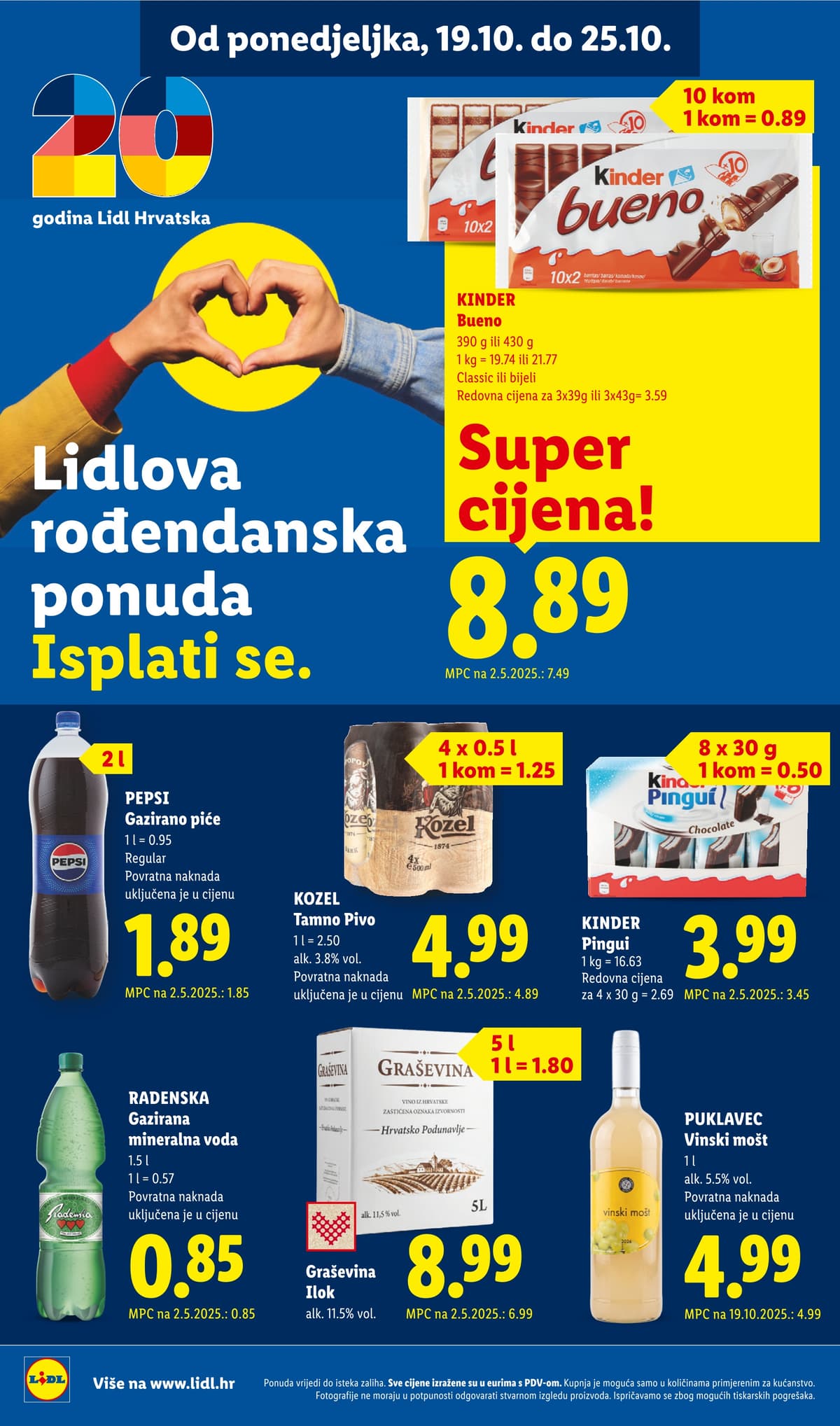 Stranica 6. Lidl kataloga - Tjedna Akcija od 16.10.2026.