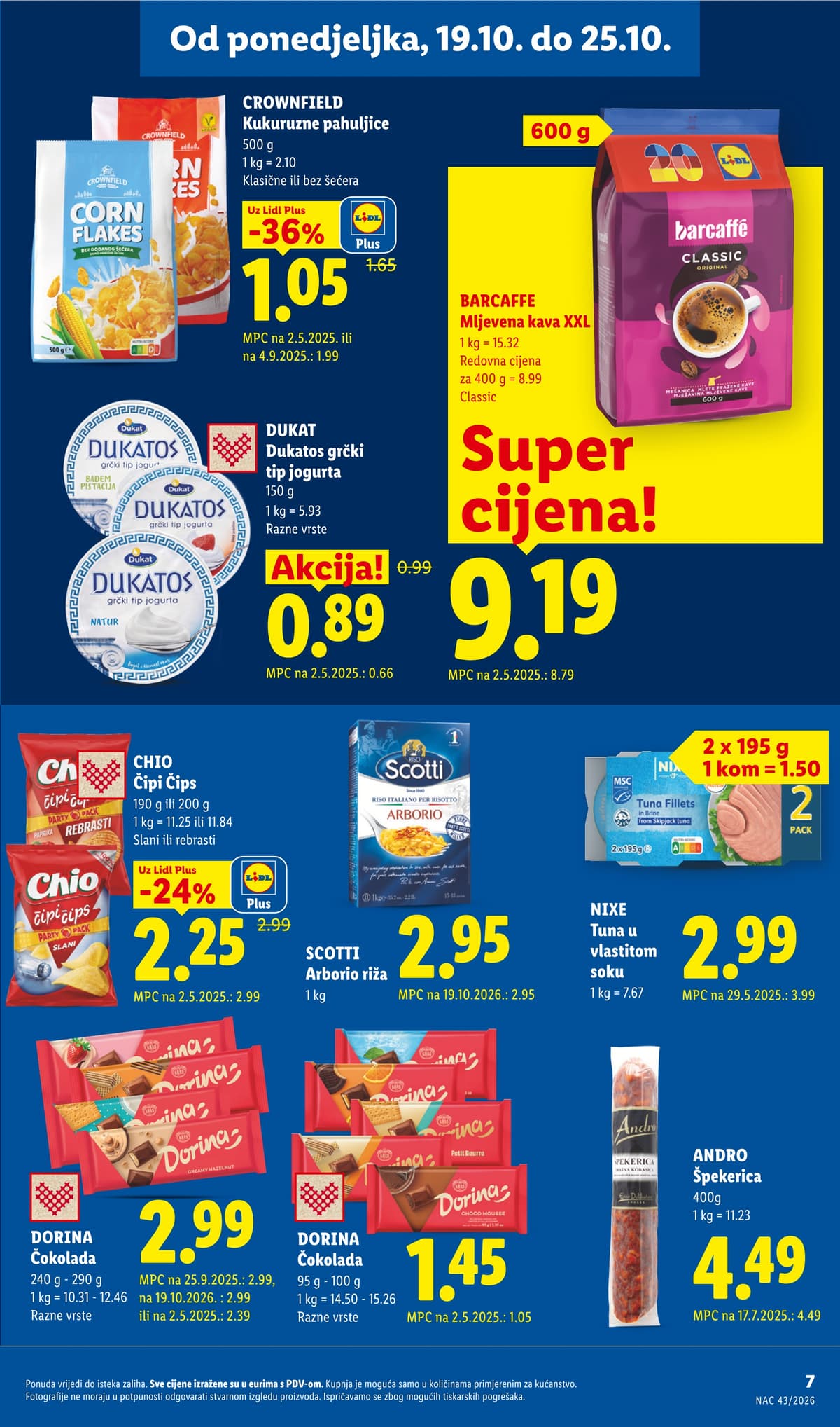Stranica 7. Lidl kataloga - Tjedna Akcija od 16.10.2026.