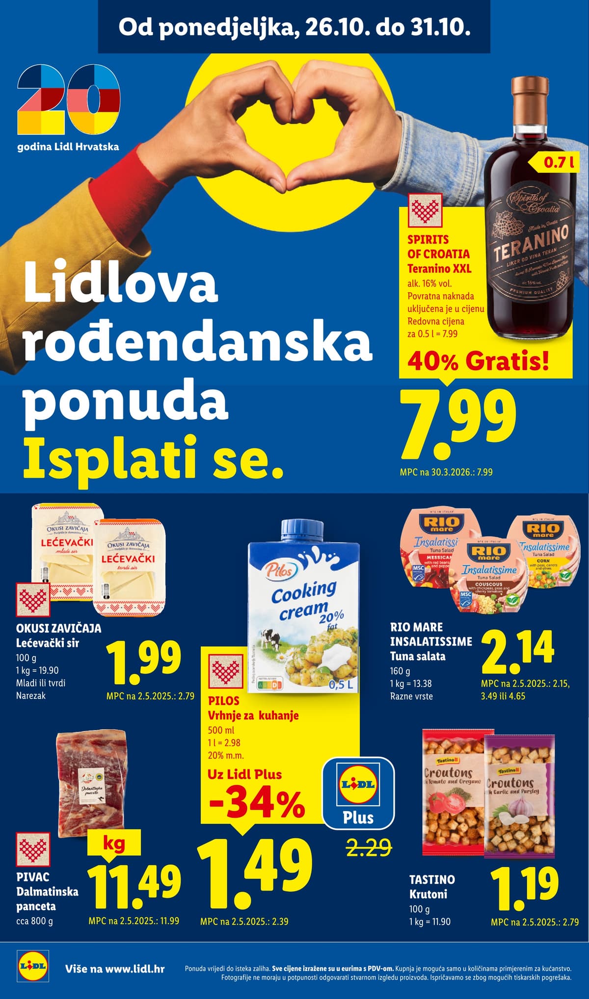 Stranica 10. Lidl kataloga - Tjedna Akcija od 22.10.2026.