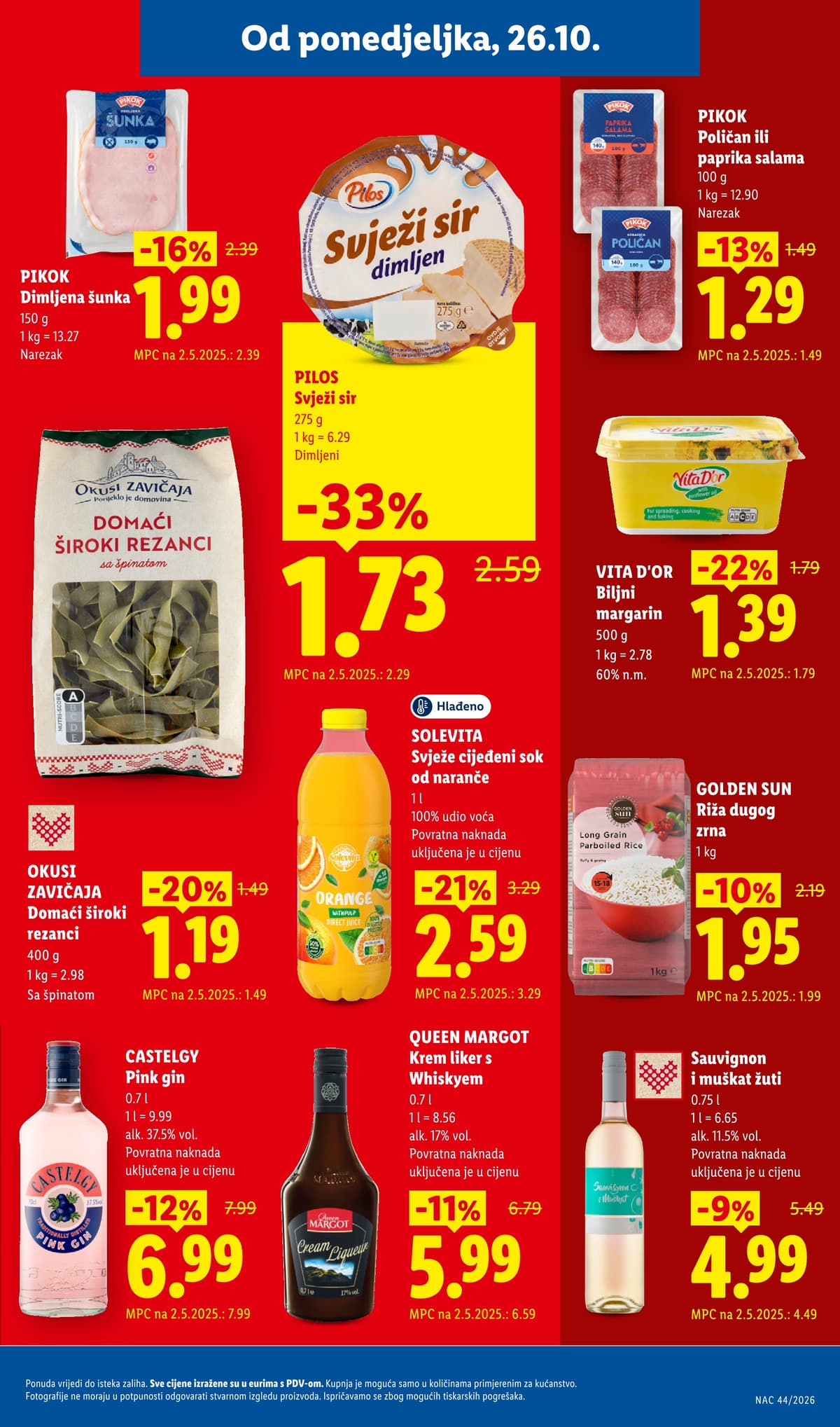 Stranica 3. Lidl kataloga - Tjedna Akcija od 22.10.2026.