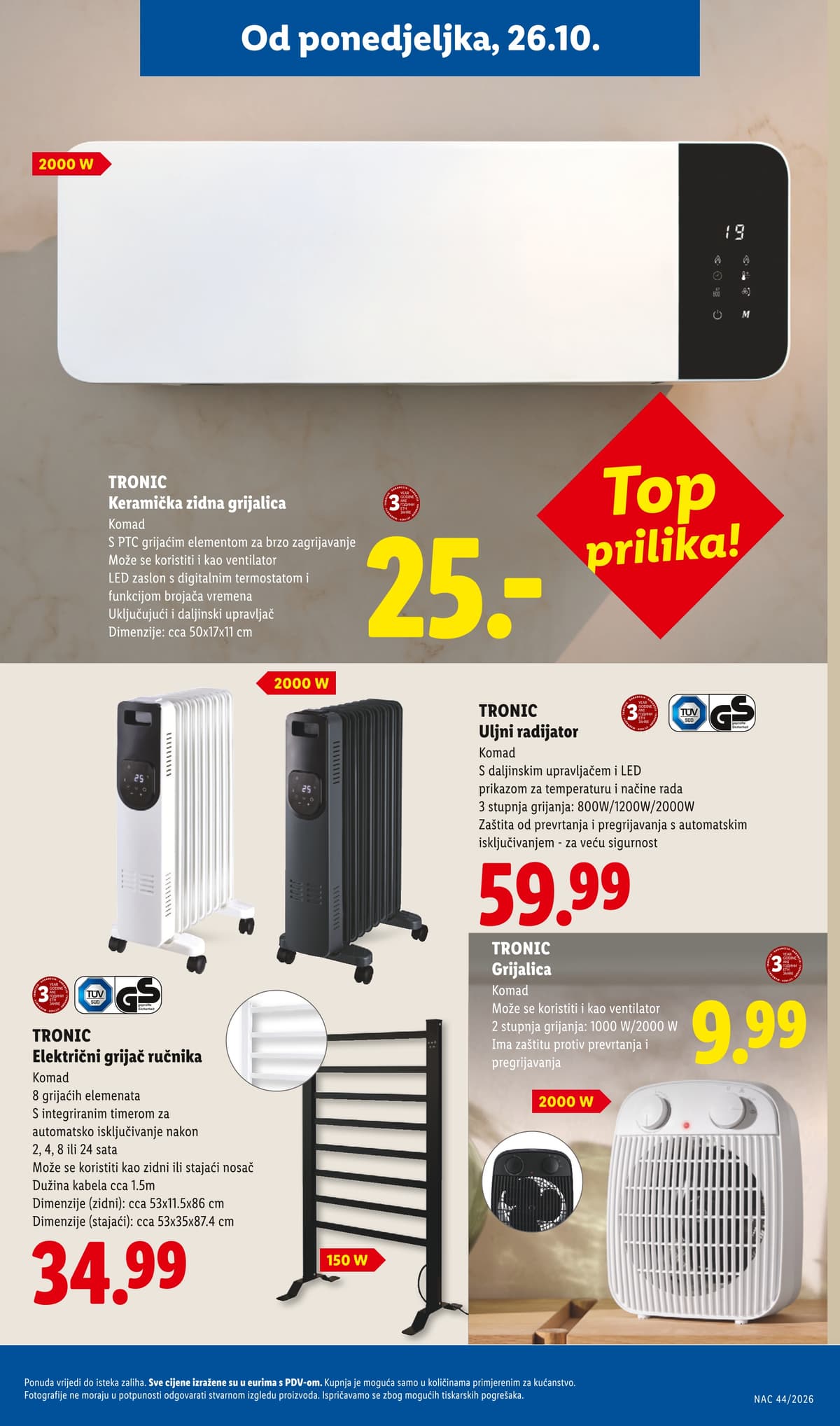 Stranica 49. Lidl kataloga - Tjedna Akcija od 22.10.2026.