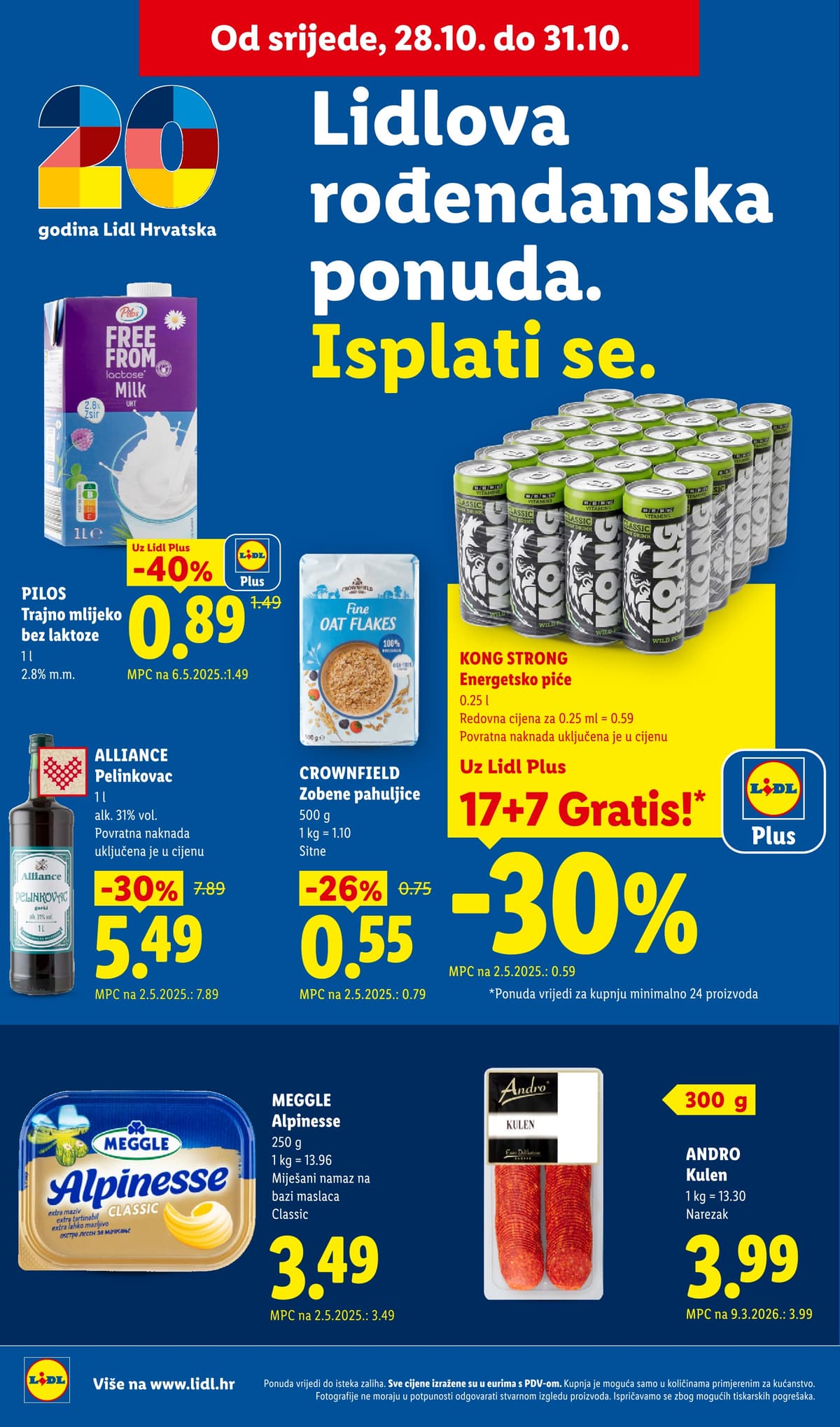 Stranica 68. Lidl kataloga - Tjedna Akcija od 22.10.2026.