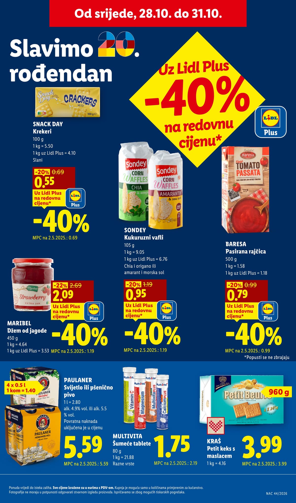 Stranica 69. Lidl kataloga - Tjedna Akcija od 22.10.2026.