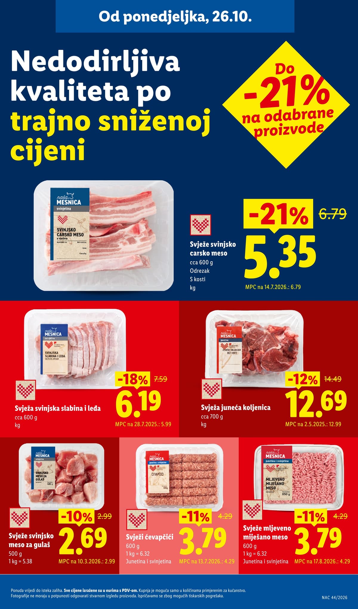 Stranica 7. Lidl kataloga - Tjedna Akcija od 22.10.2026.