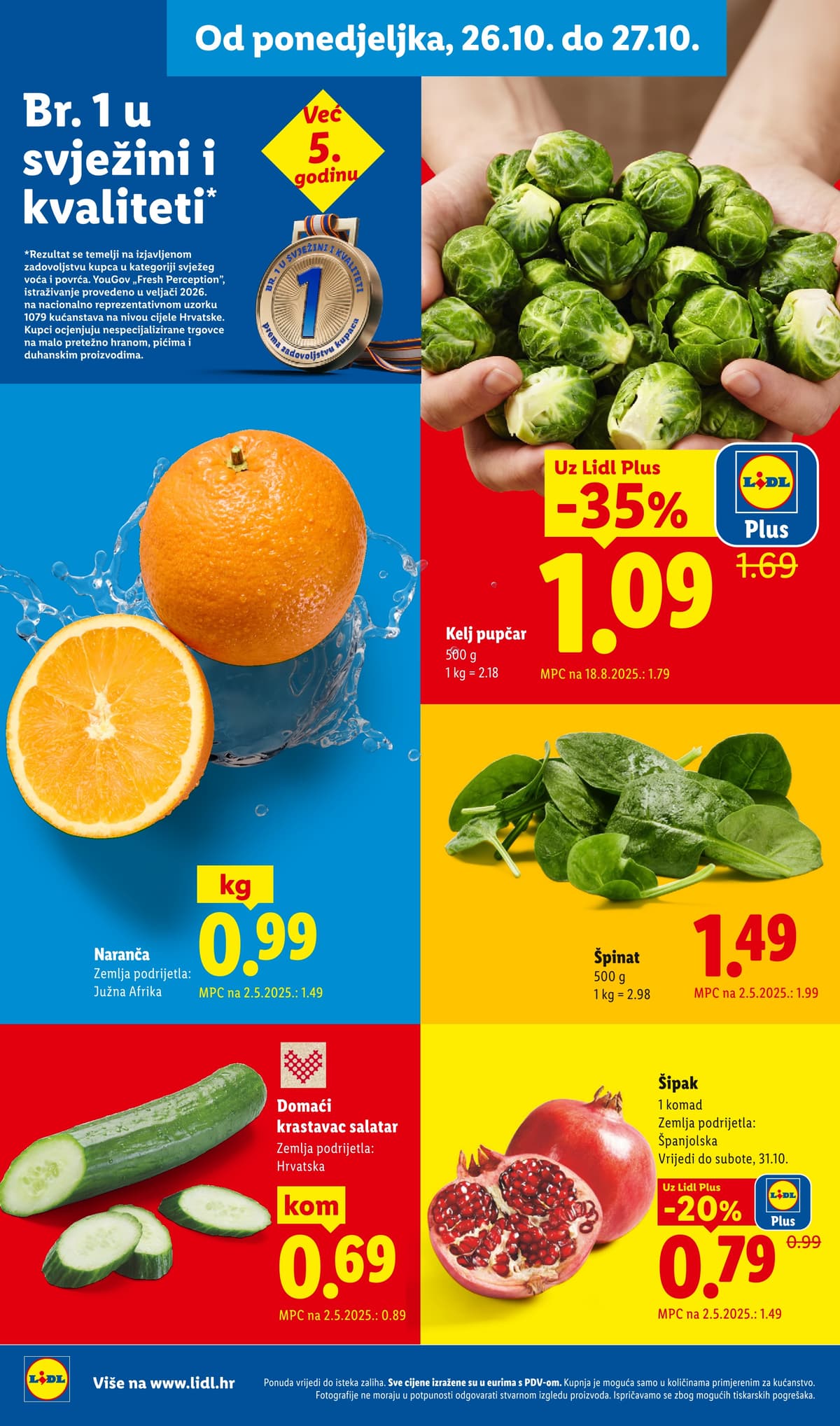 Stranica 8. Lidl kataloga - Tjedna Akcija od 22.10.2026.