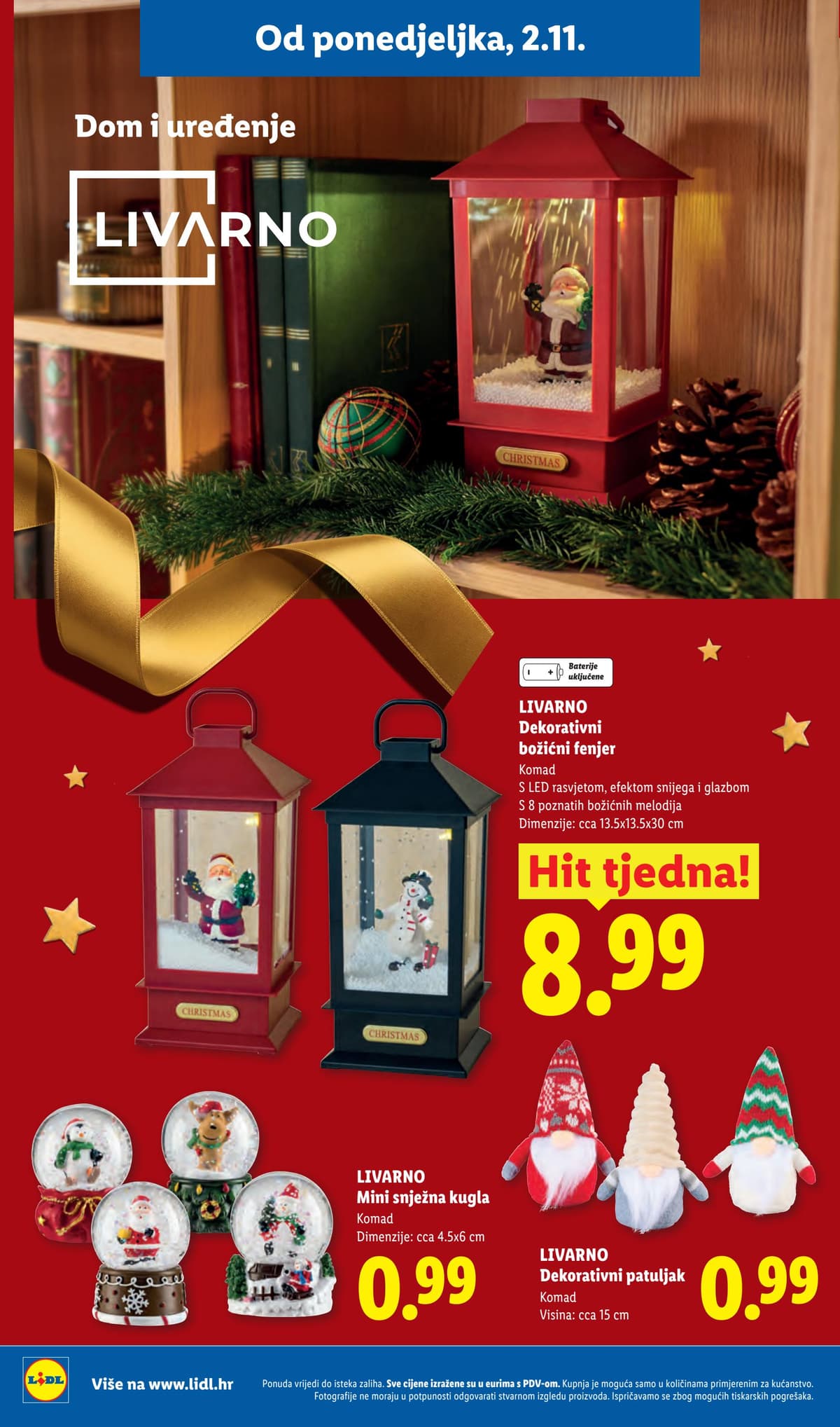 Stranica 8. Lidl kataloga - Božić 2026 od 29.10.2026.