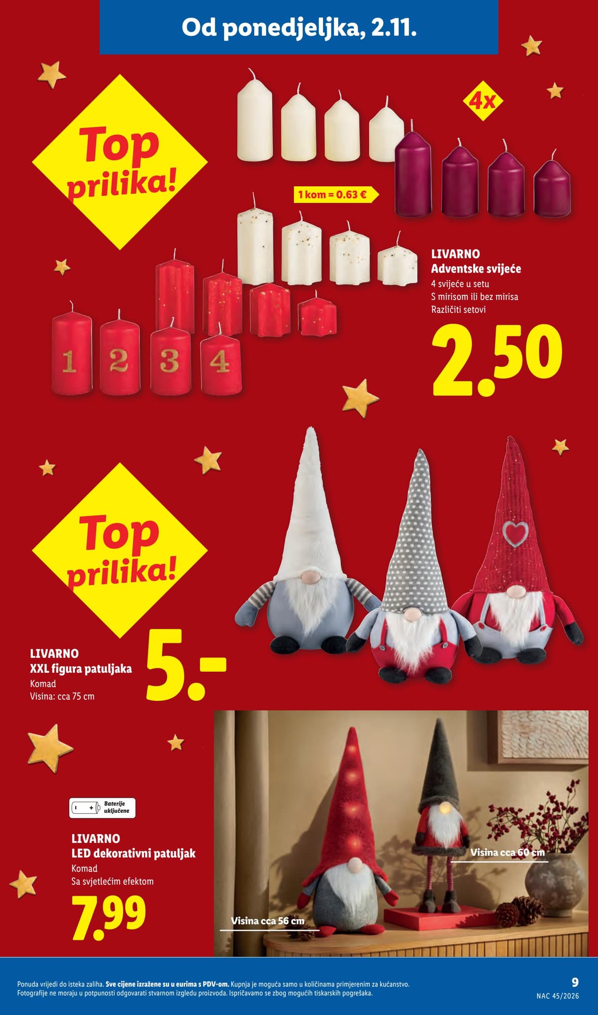 Stranica 9. Lidl kataloga - Božić 2026 od 29.10.2026.