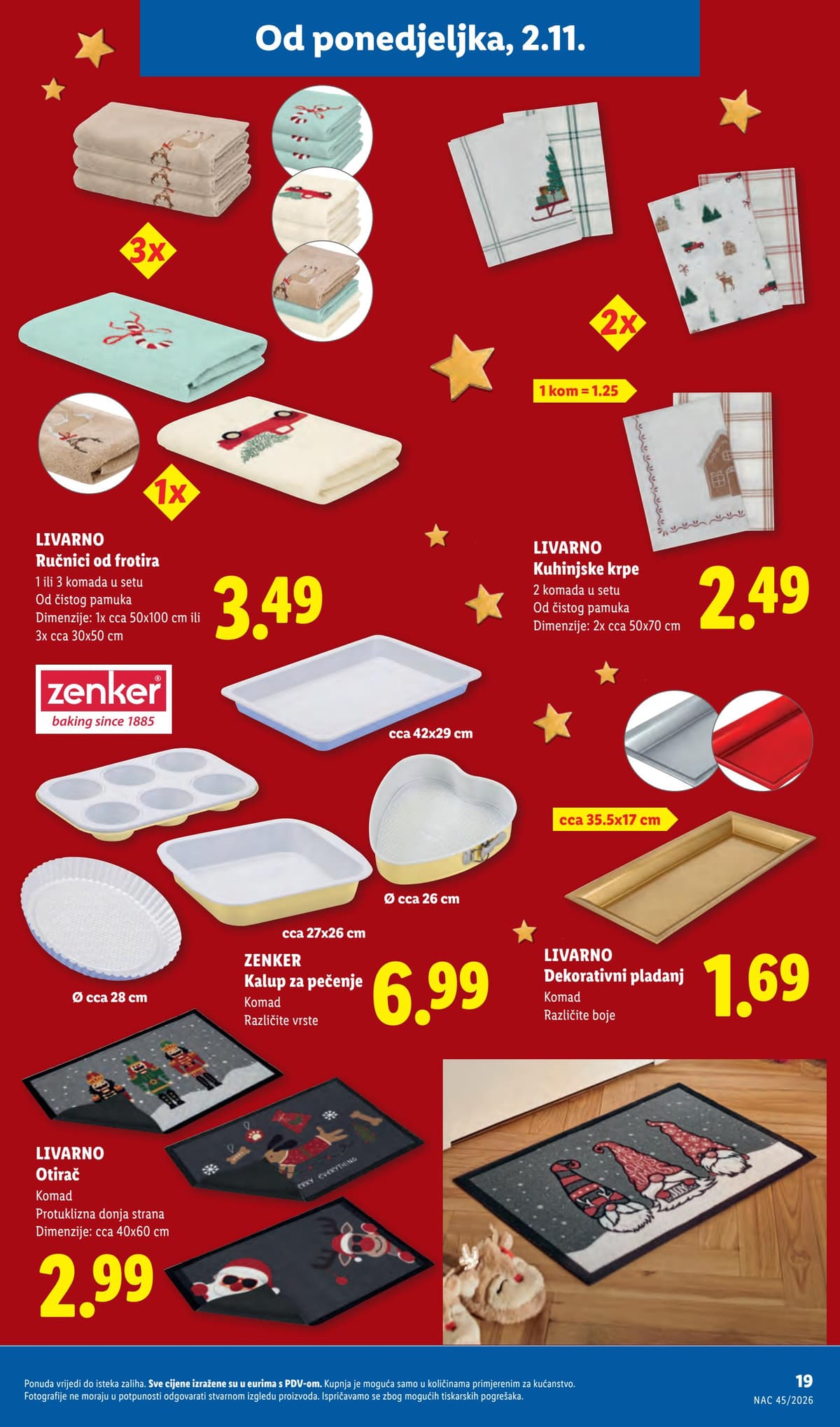 Stranica 19. Lidl kataloga - Božić 2026 od 29.10.2026.