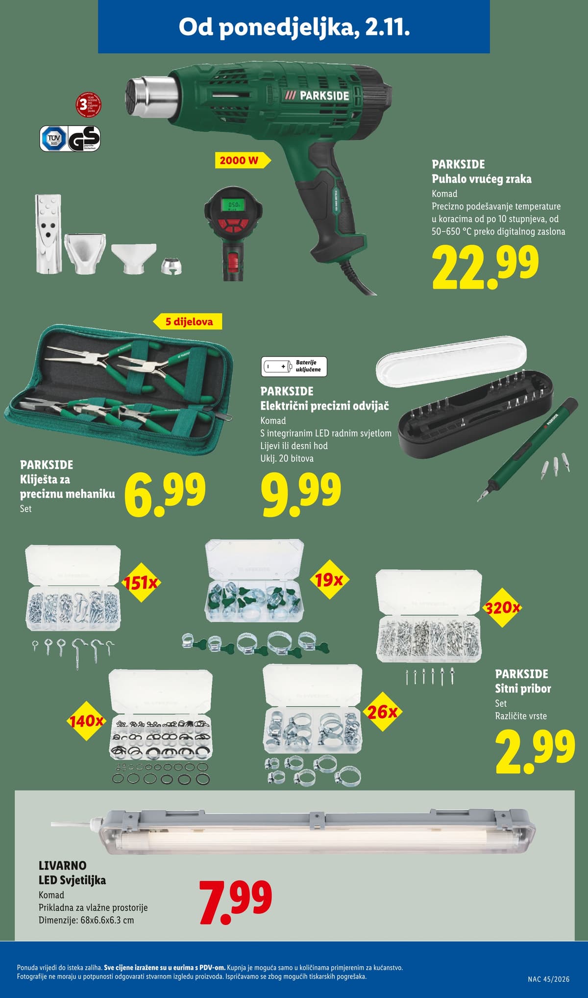 Stranica 31. Lidl kataloga - Tjedna Akcija od 28.10.2026.