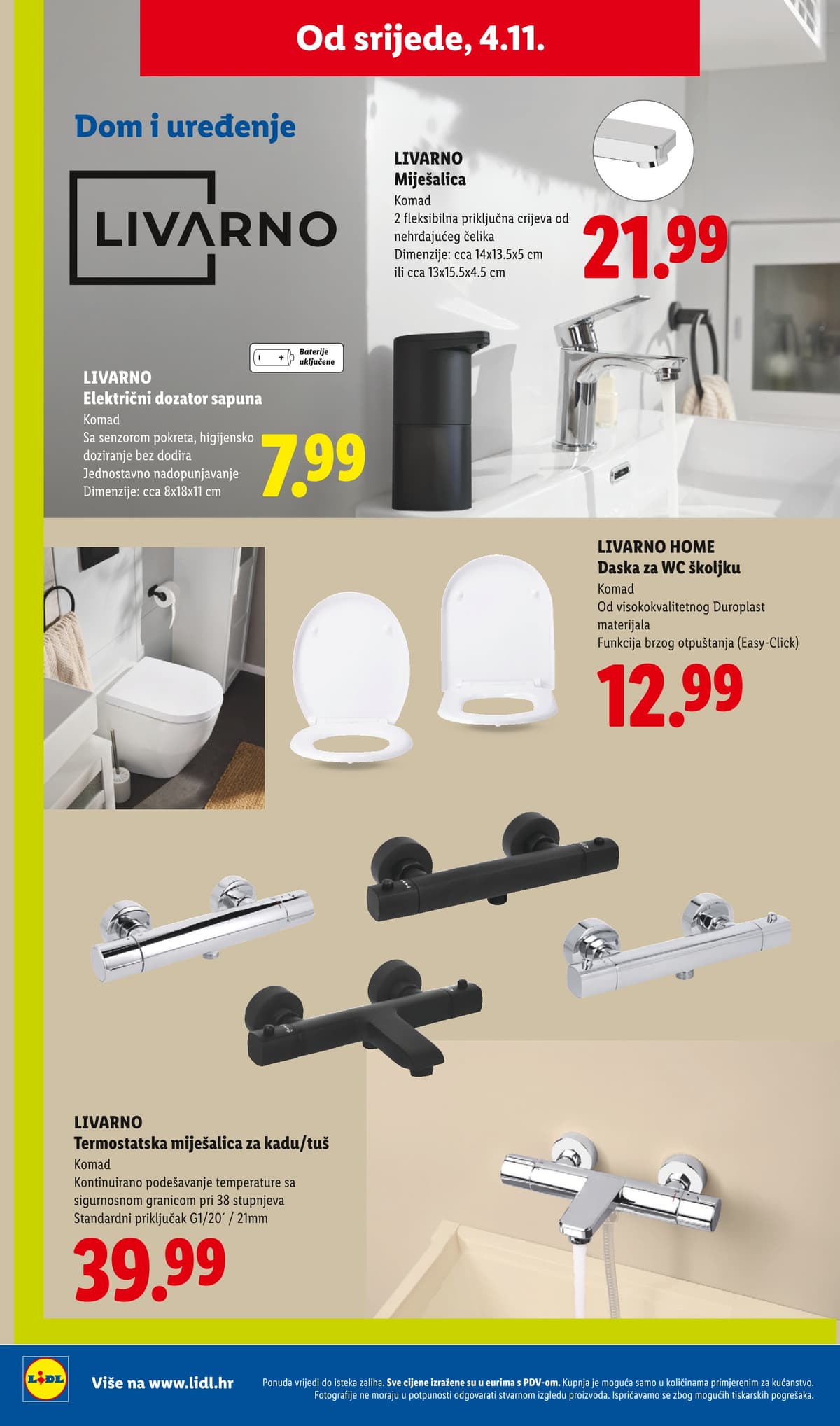 Stranica 40. Lidl kataloga - Tjedna Akcija od 28.10.2026.