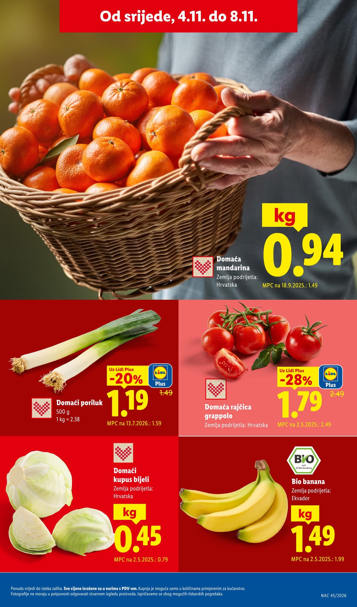 Stranica 5. Lidl kataloga - Tjedna Akcija od 28.10.2026.