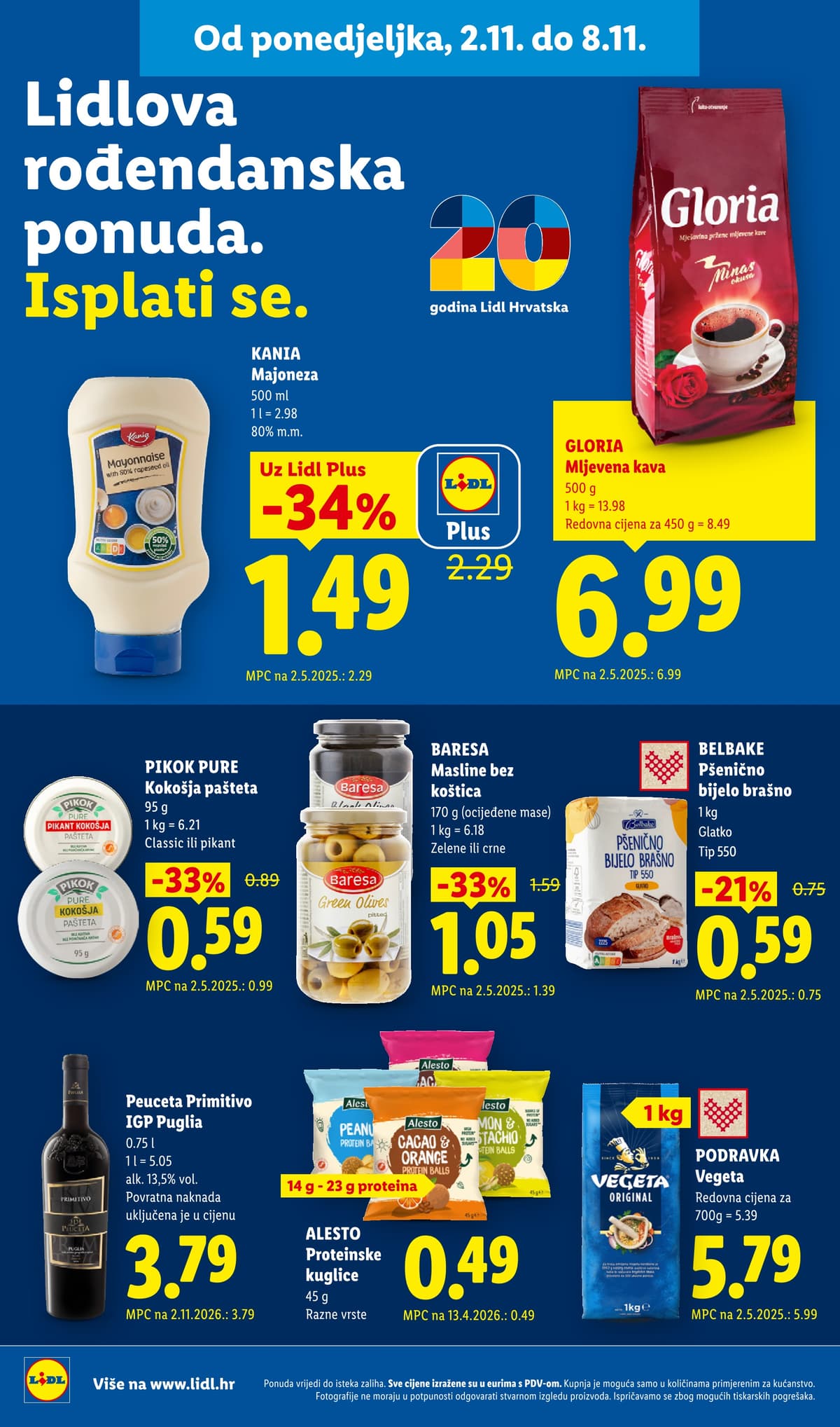 Stranica 8. Lidl kataloga - Tjedna Akcija od 28.10.2026.