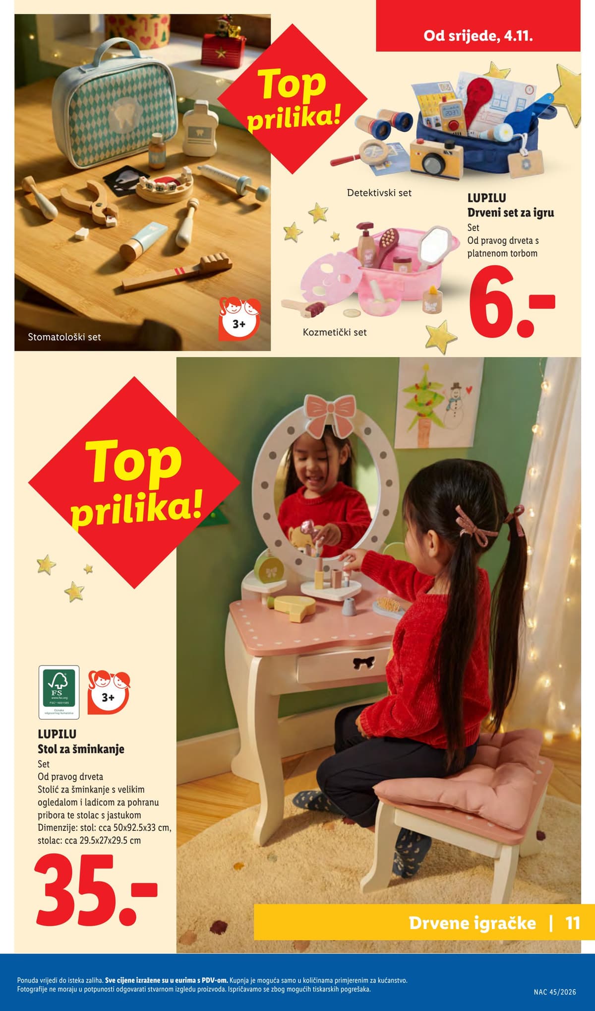 Stranica 11. Lidl kataloga - Božićni Katalog Igračaka od 29.10.2026.