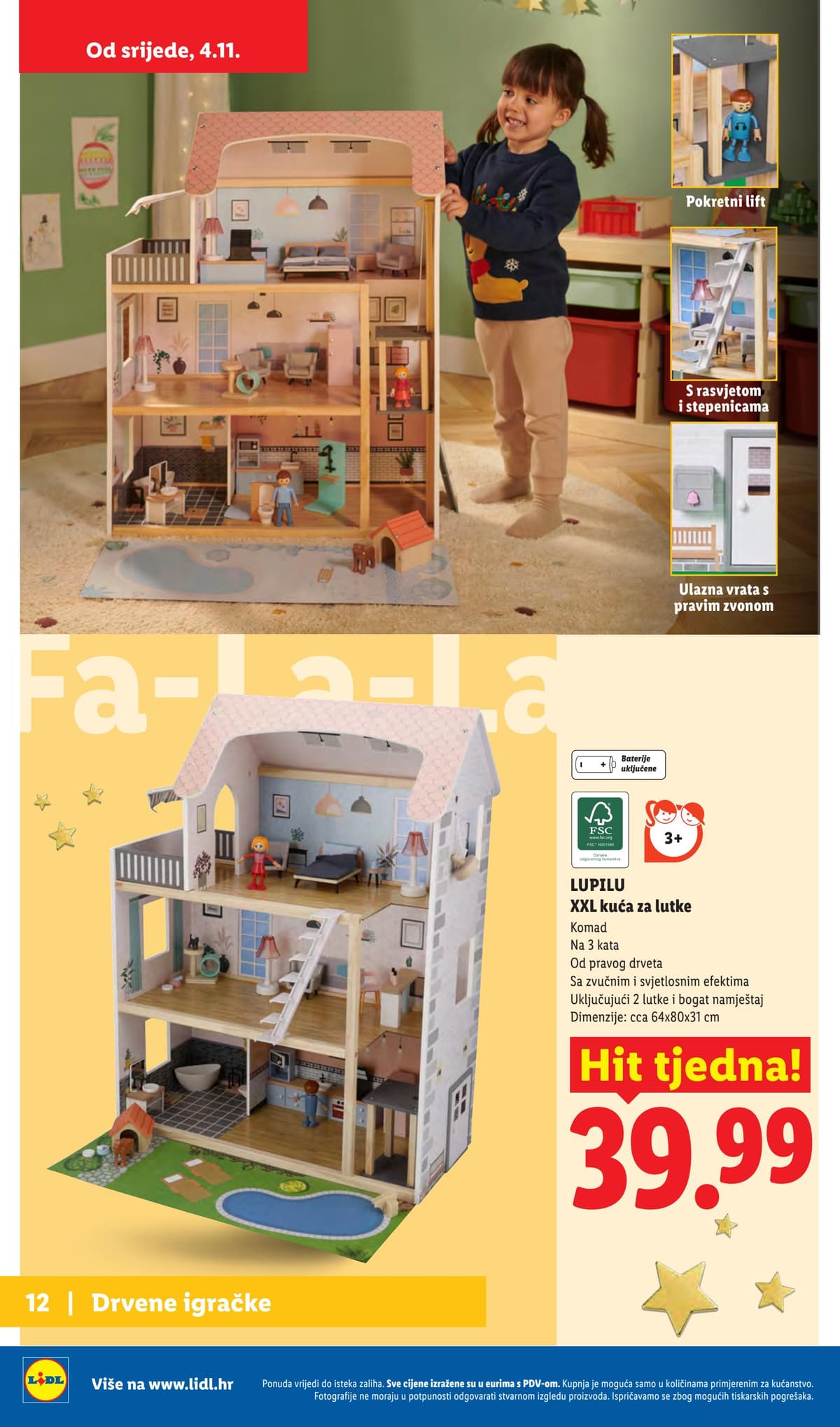 Stranica 12. Lidl kataloga - Božićni Katalog Igračaka od 29.10.2026.