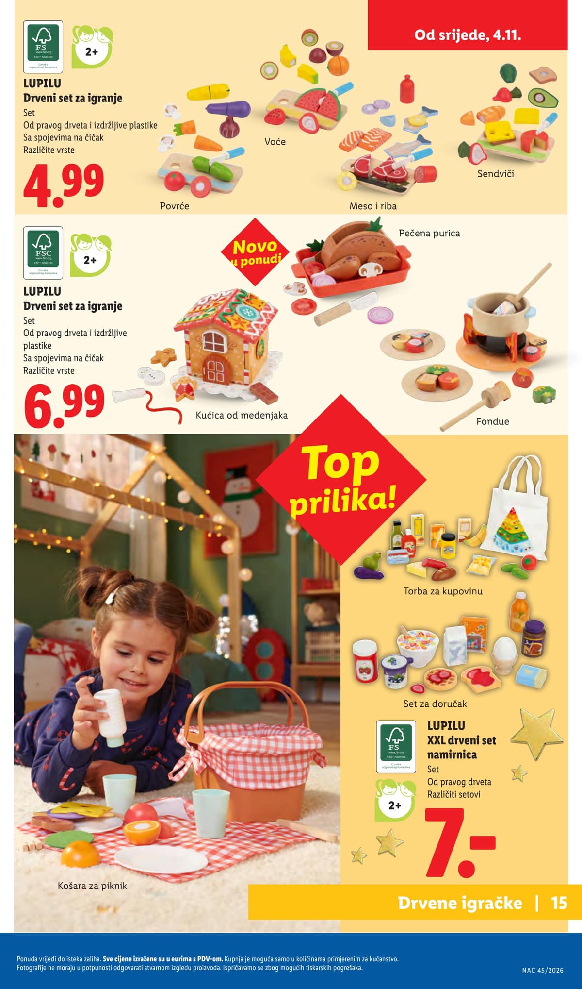 Stranica 15. Lidl kataloga - Božićni Katalog Igračaka od 29.10.2026.