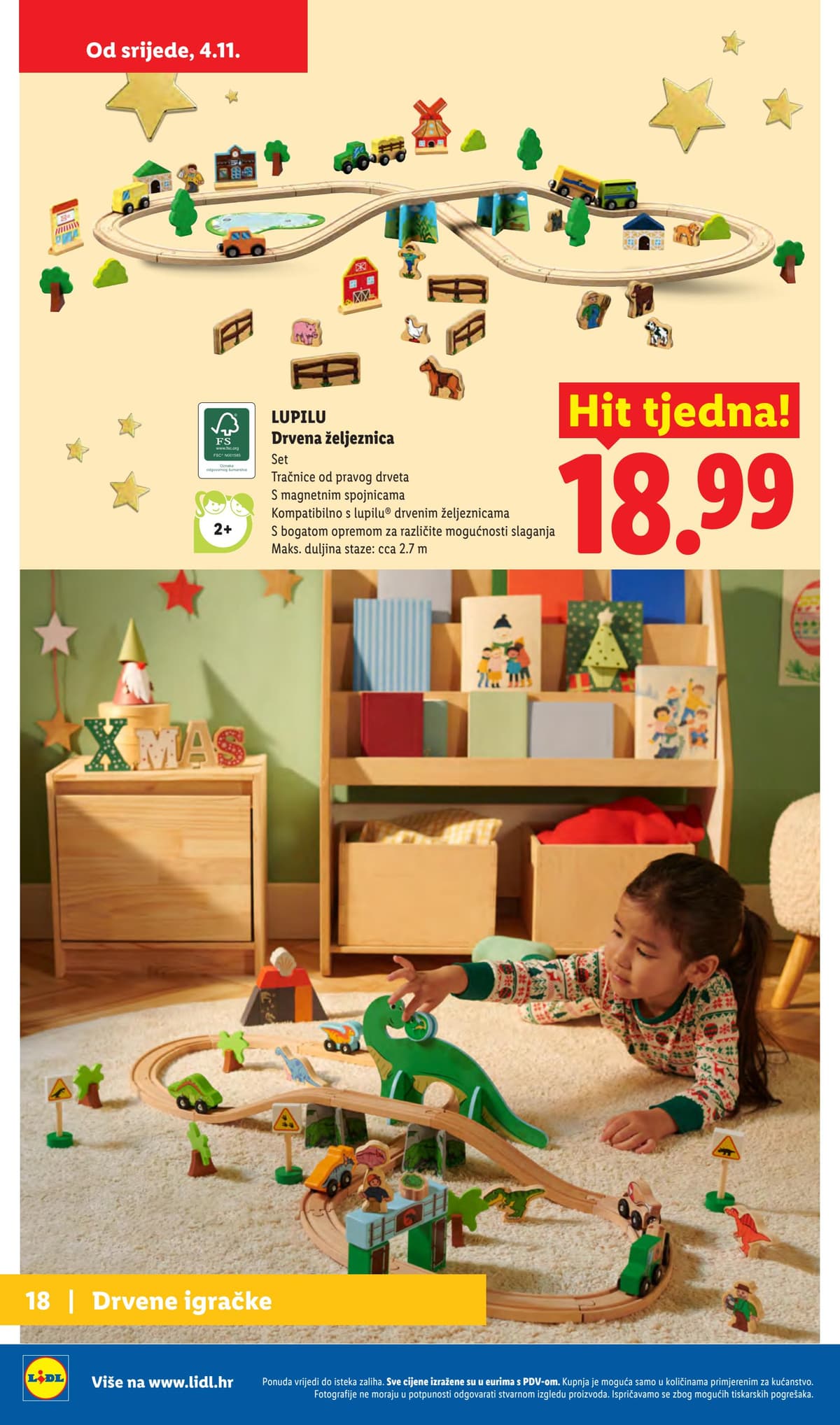 Stranica 18. Lidl kataloga - Božićni Katalog Igračaka od 29.10.2026.