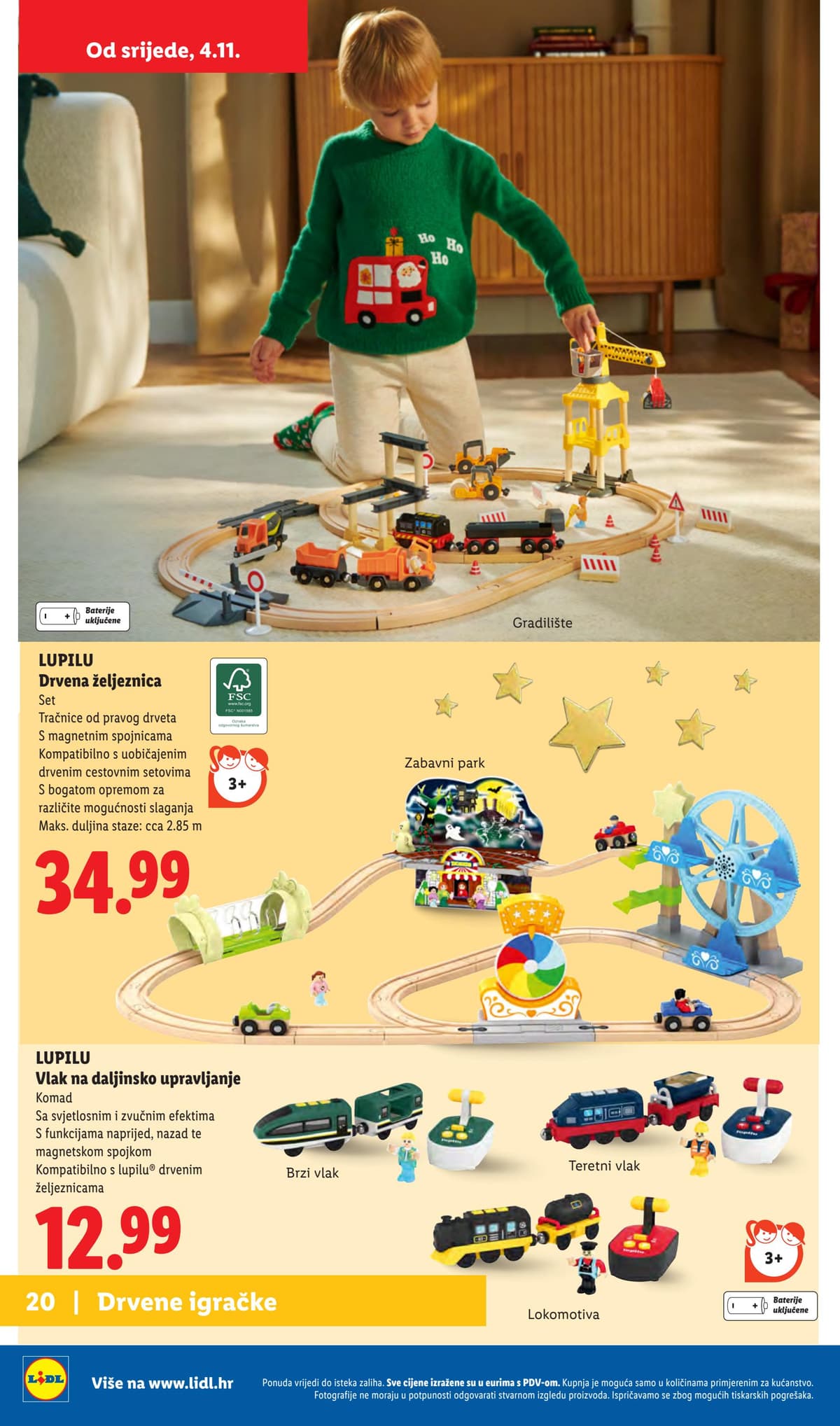 Stranica 20. Lidl kataloga - Božićni Katalog Igračaka od 29.10.2026.