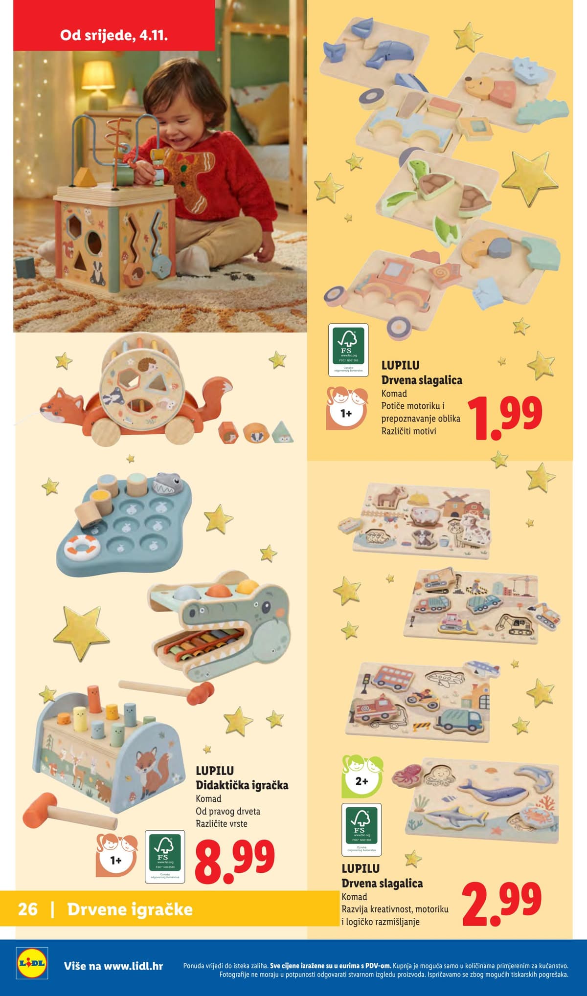 Stranica 26. Lidl kataloga - Božićni Katalog Igračaka od 29.10.2026.