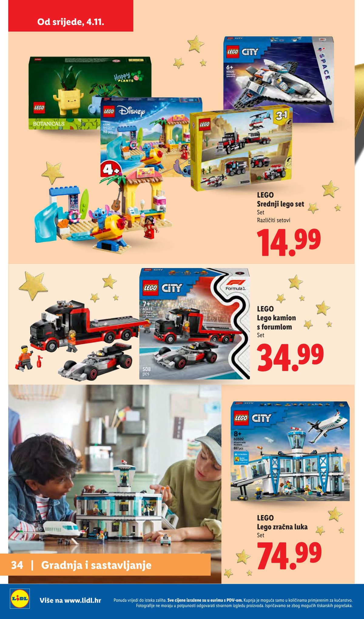 Stranica 34. Lidl kataloga - Božićni Katalog Igračaka od 29.10.2026.