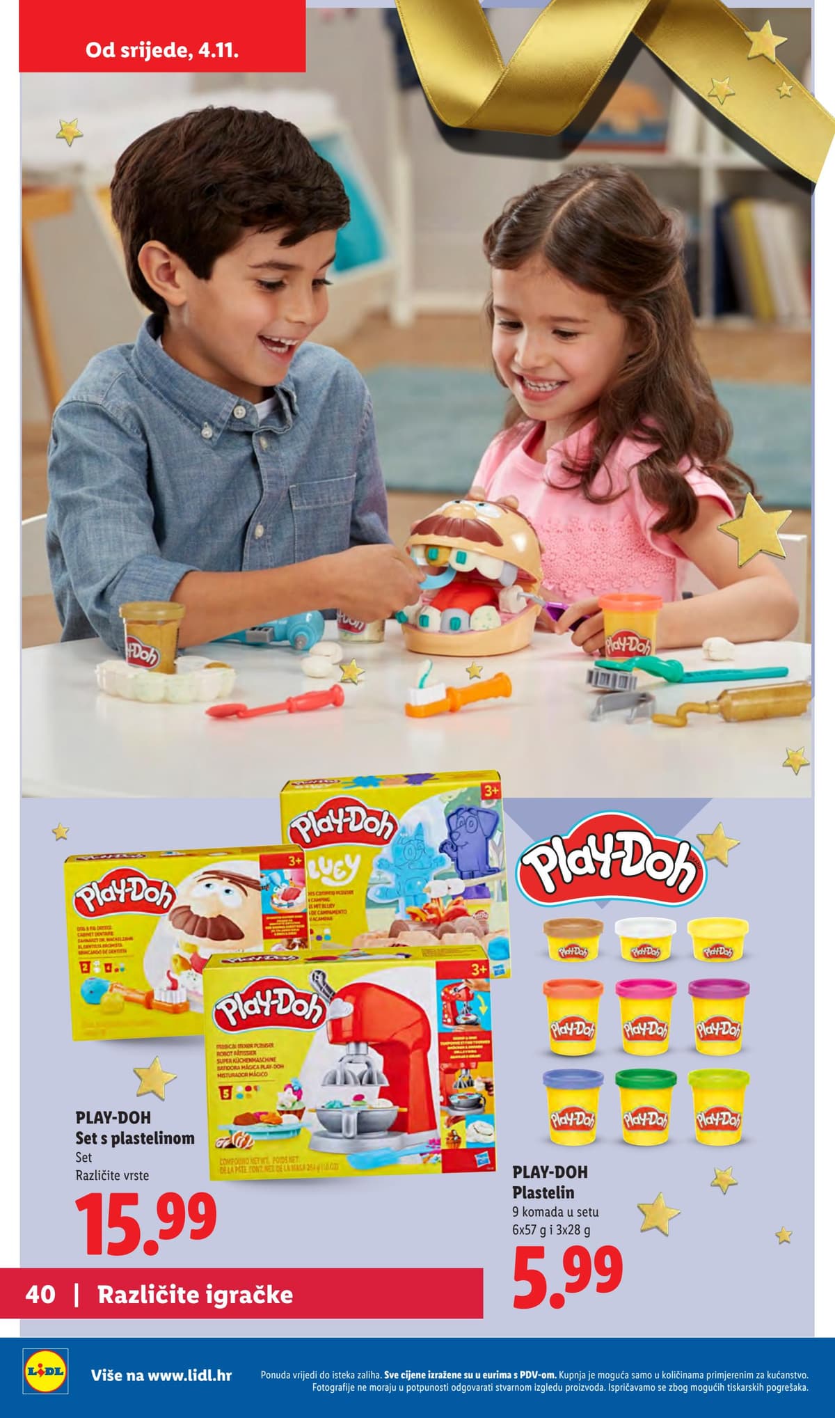 Stranica 40. Lidl kataloga - Božićni Katalog Igračaka od 29.10.2026.