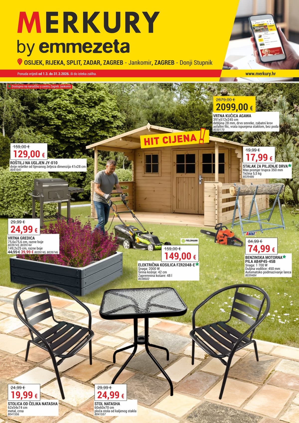 Stranica 1. Merkury kataloga - Ožujak 2026. od 15.03.2026.