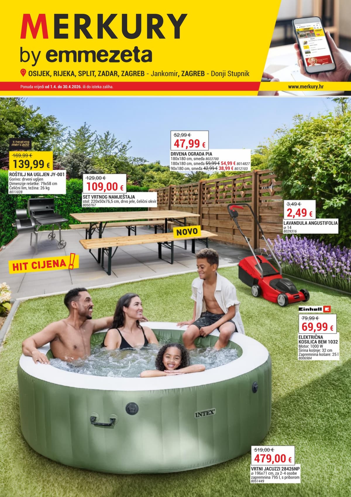 Stranica 1. Merkury kataloga - Travanj 2026. od 01.04.2026.