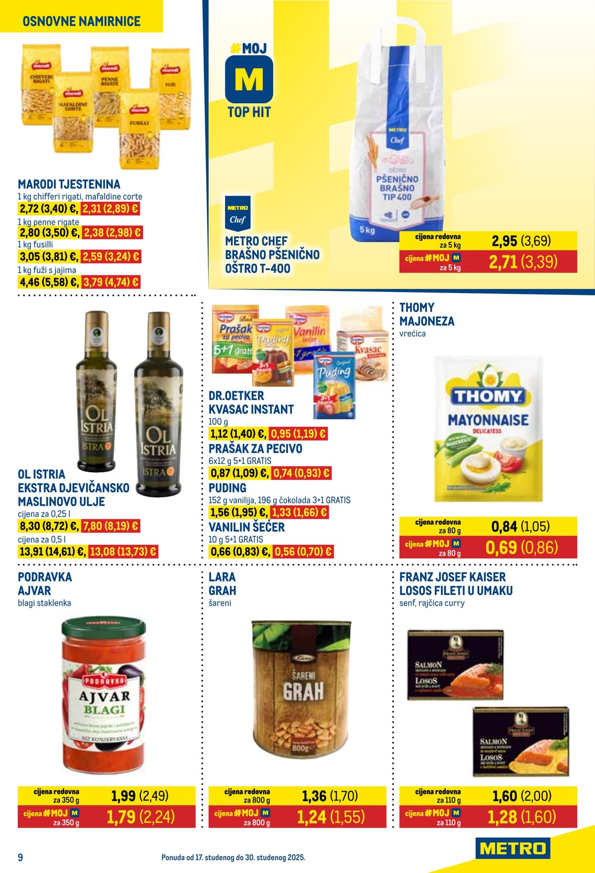 Stranica 9. Metro kataloga - Prehrana i neprehrana